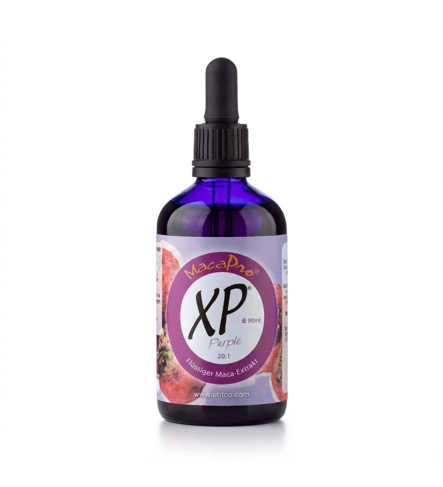 MacaPro XP Purple Liquid 90ml Organic Maca Drops Concentrated 20:1 Red Maca for Men and Women Premium Quality from Peru - Buy Online on GoSupps.com