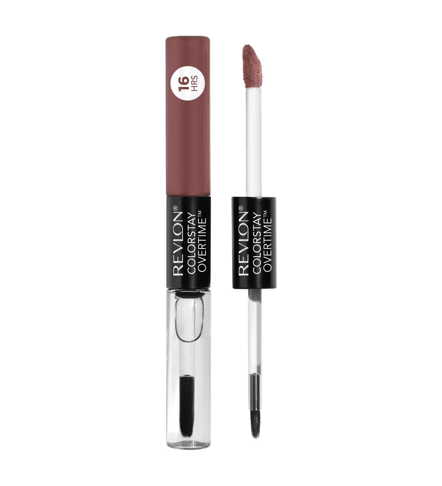 Revlon ColorStay Overtime Lipcolor Duo in 560 Taupe Time - 0.07 Oz - Buy Online on GoSupps.com