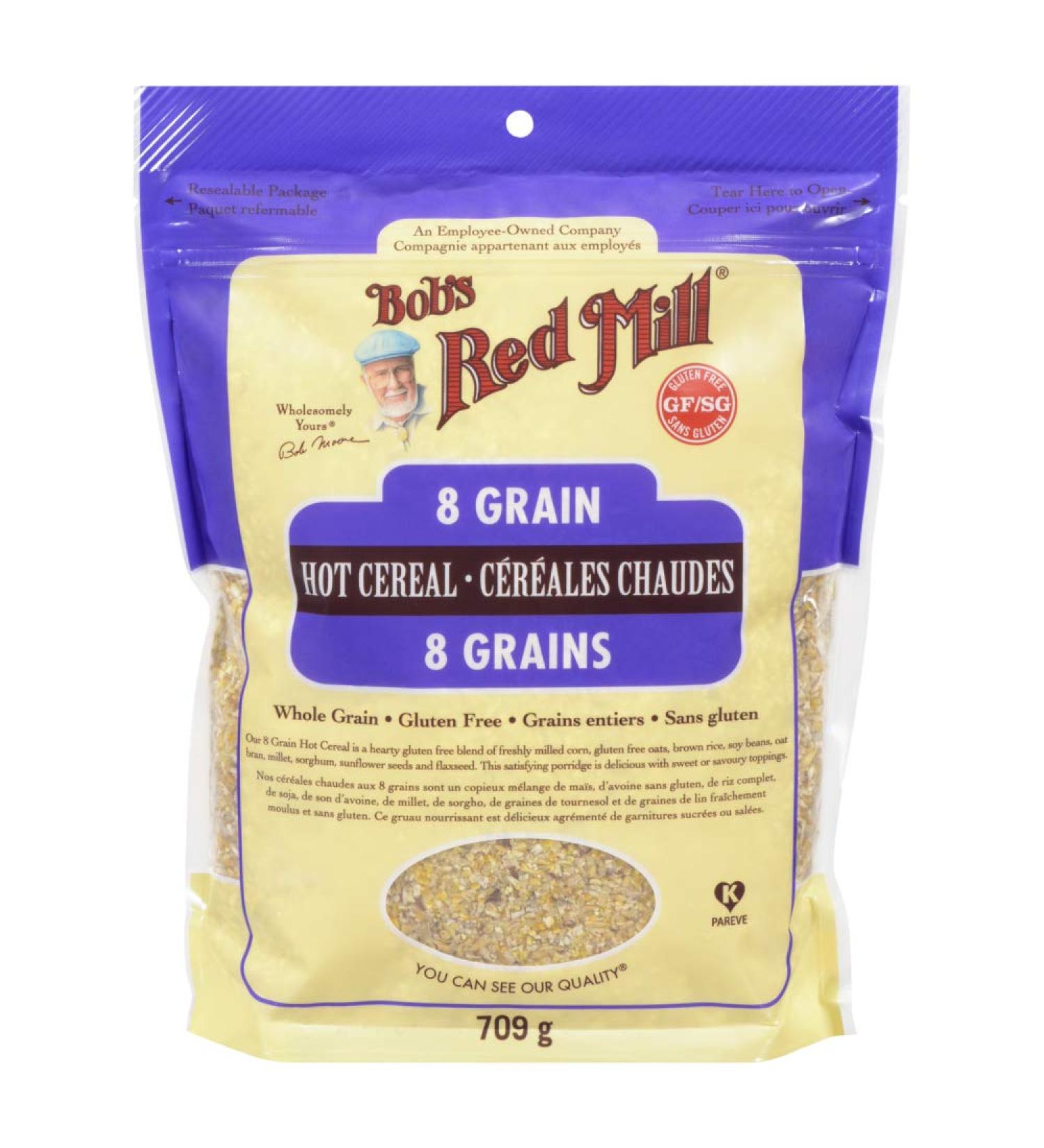 Bob's Red Mill 8 Grain Hot Cereal Tan Brown 709.00 g (Pack of 1) - Buy Online on GoSupps.com