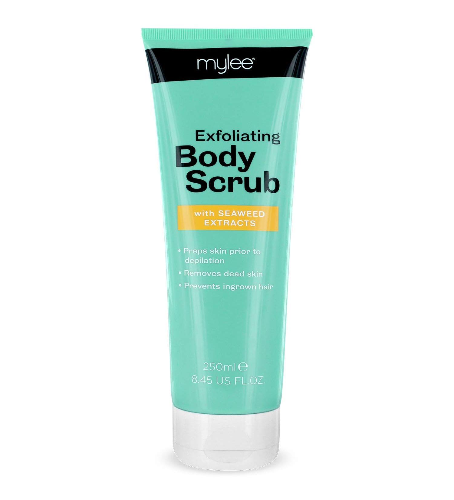 Mylee Exfoliating Body Scrub with Seaweed Extracts - Vegan, Cruelty-Free, Smooth Skin, No Ingrown Hairs - Buy Online on GoSupps.com