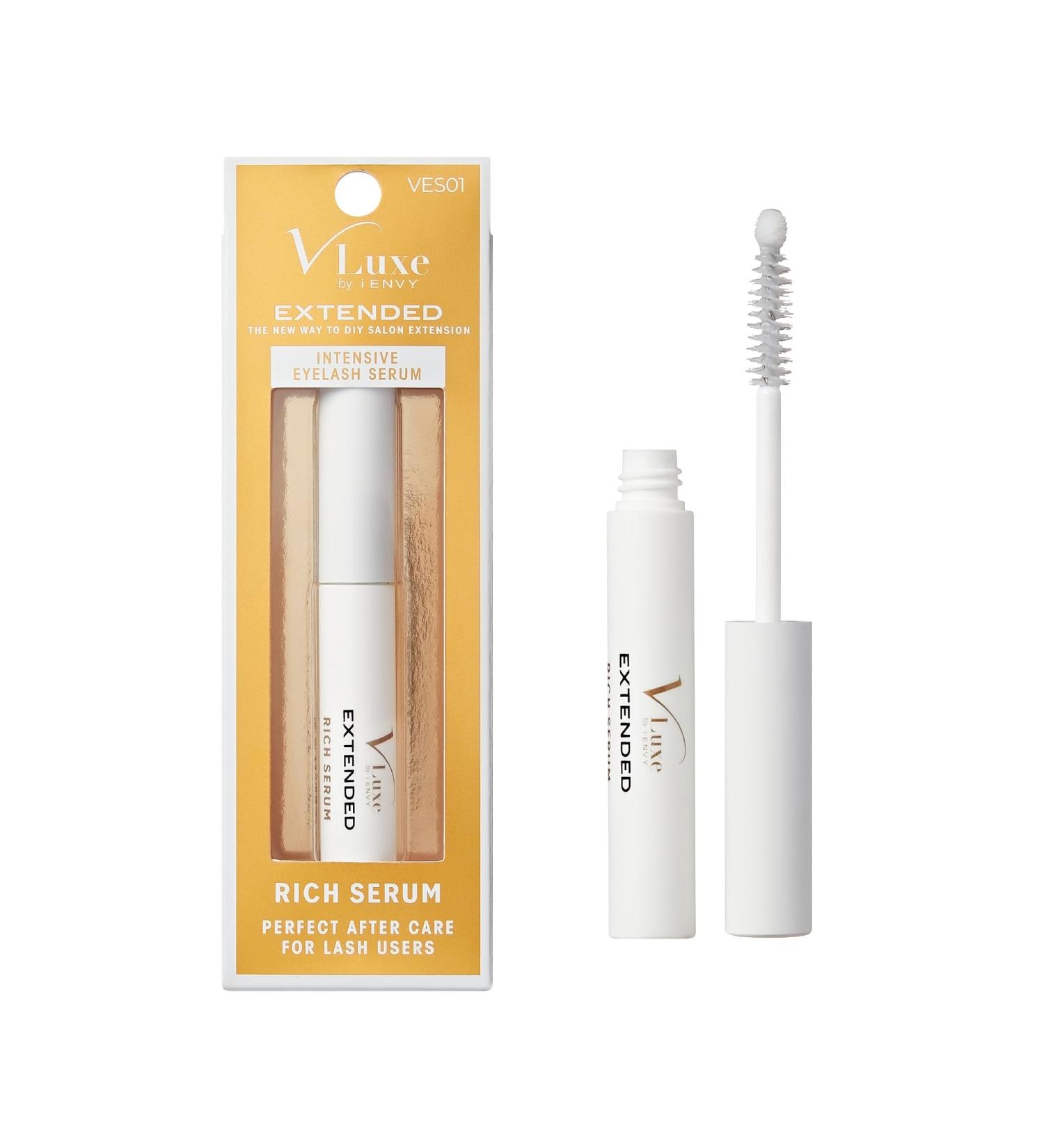 VLuxe Extended Intensive Eyelash Serum - Thicker & Fuller Lashes with Capixyl & Lakesis - International Shipping Available - Buy Online on GoSupps.com