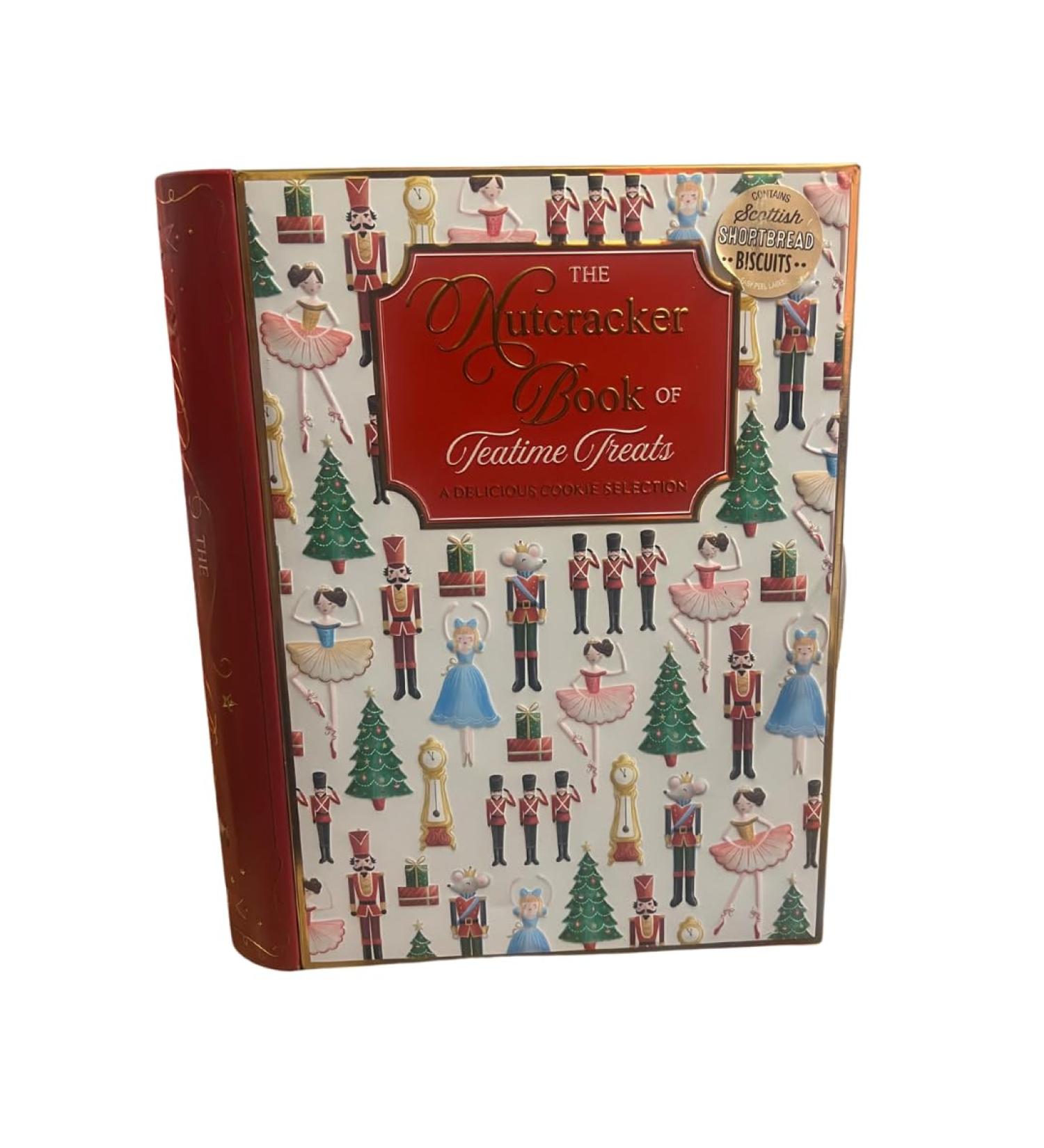 Christmas Book Shortbread Tin Gift - Festive Teatime Book Of Treats With Assorted Shortbread Biscuits - Great For Kids & Adults Stocking Fillers Secret Santa Gifts - Buy Online on GoSupps.com