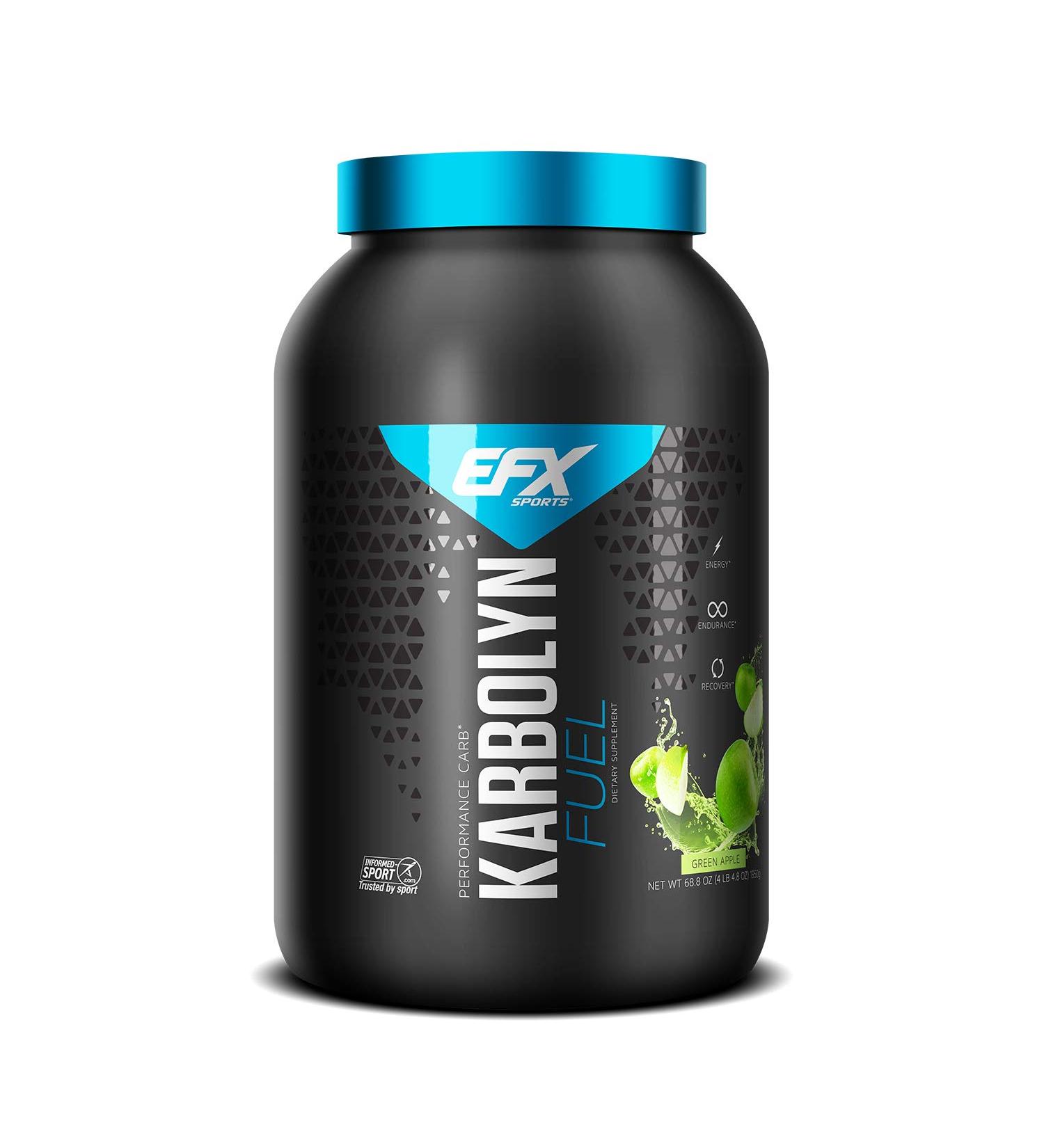 EFX Sports Karbolyn Fuel Green Apple 4.3 lbs - High-Performance Carb Formula - Buy Online on GoSupps.com