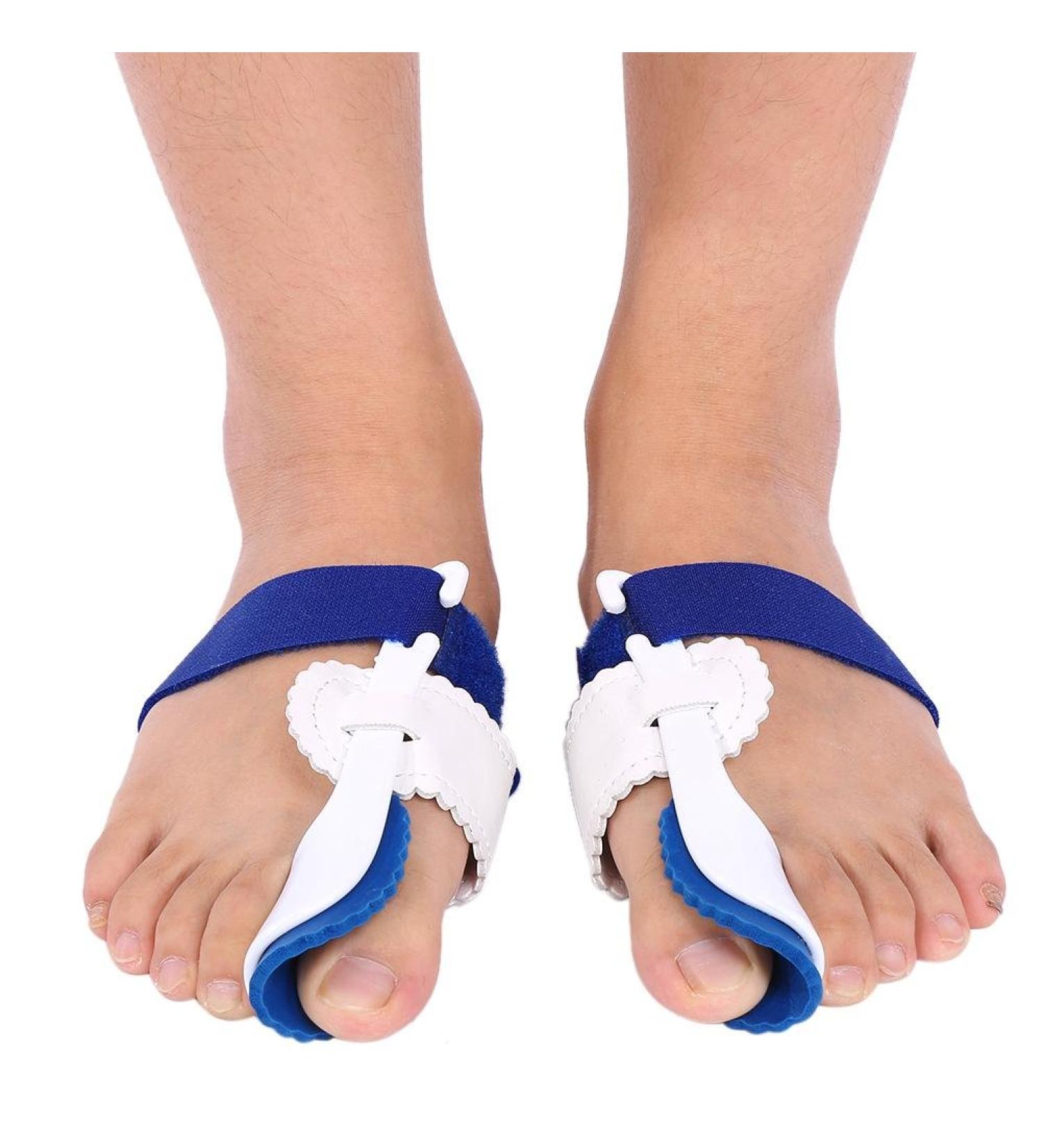 Yosoo Bunion Toe Corrector Sleeves - Adjustable Hallux Valgus Relief for Men & Women | Night Splint Big Toe Straightener & Foot Pain Relief - Buy Online on GoSupps.com
