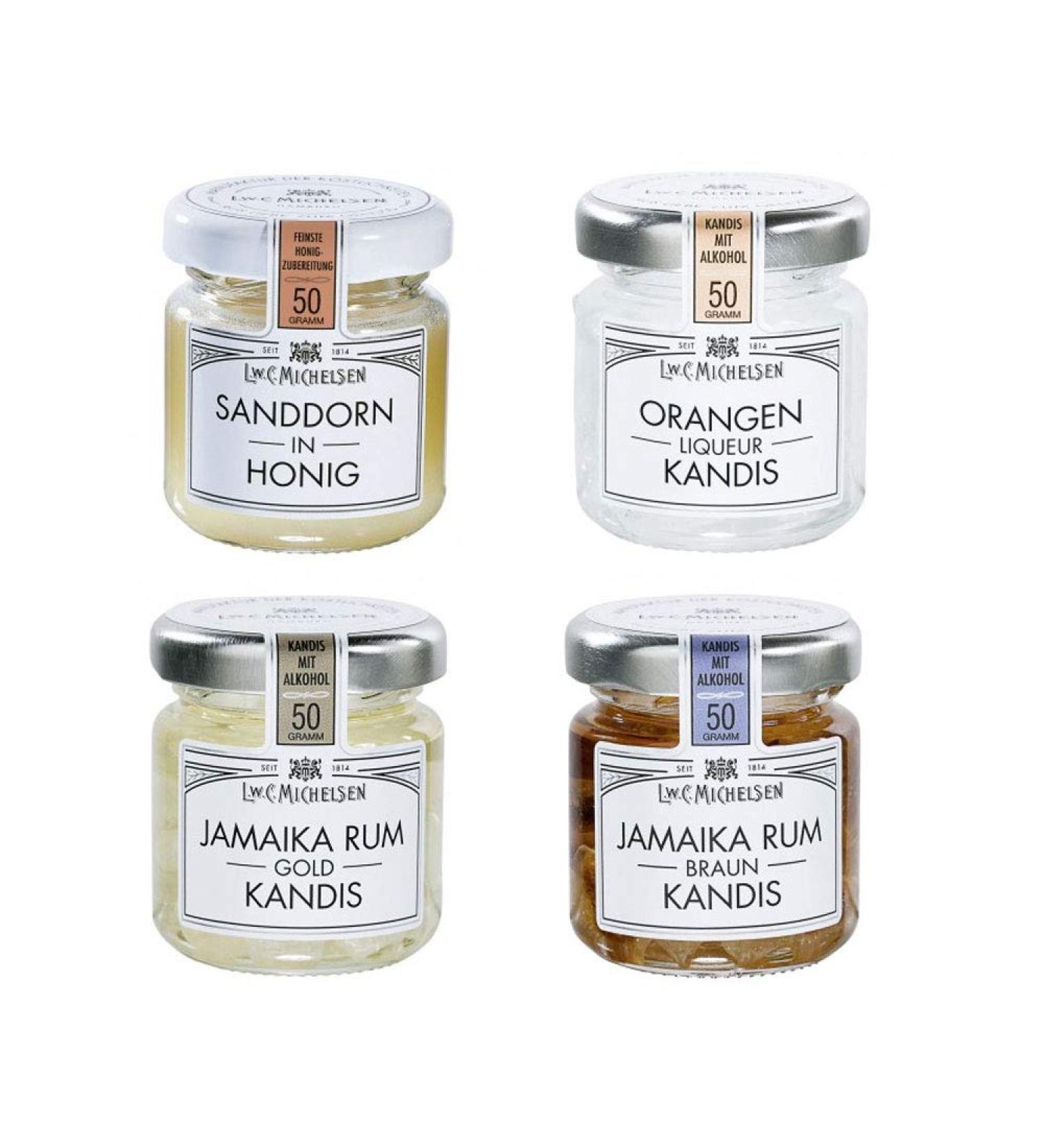 Frisian Tea Candy with Alcohol - Set of 4 (4 x 50g) | Buy Internationally | Gourmet Treats - Buy Online on GoSupps.com