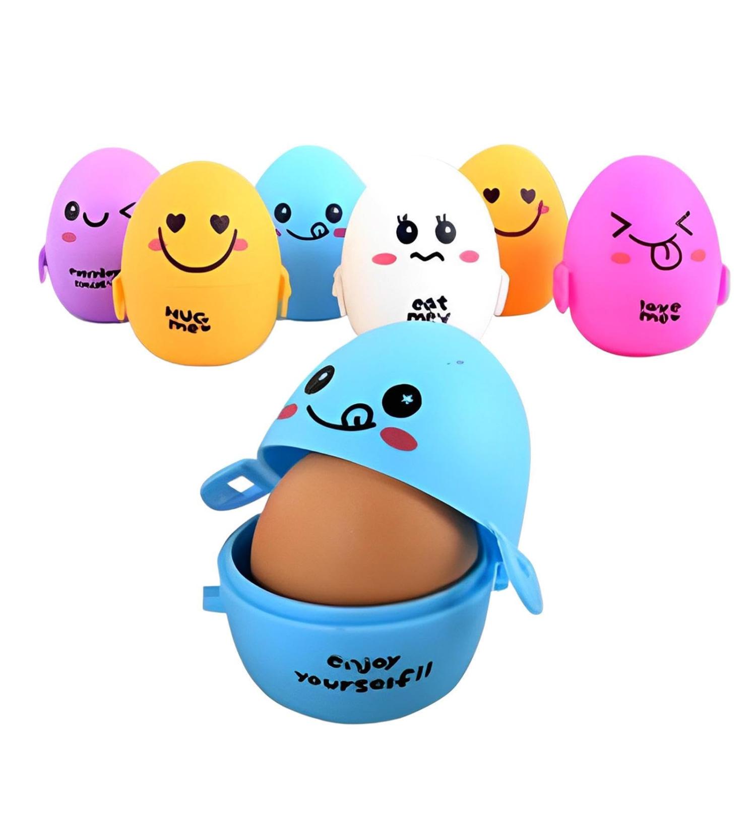 LIXUHDYU Portable Egg Carrier - Cute Shockproof Storage Container for Outdoor Camping & Picnics | Protect Your Eggs in Style! - Buy Online on GoSupps.com