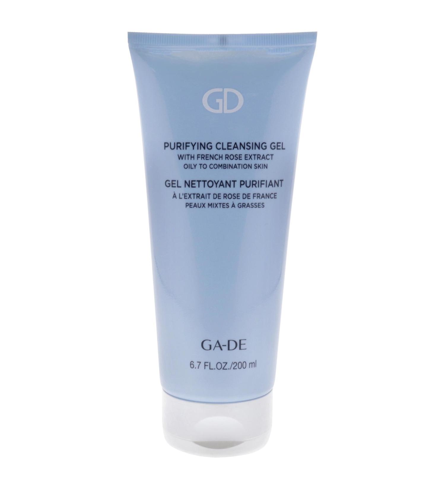 Purifying Cleansing Gel for Oily to Combination Skin | French Rose Plumeria & Vitamins - 6.7 oz - International Shipping Available - Buy Online on GoSupps.com