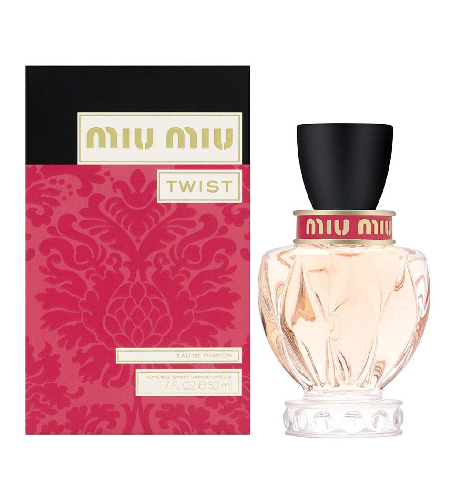 Miu Miu Twist Eau De Parfum 1.7 Oz Spray Cedar 1.7 Fl Oz (Pack of 1)