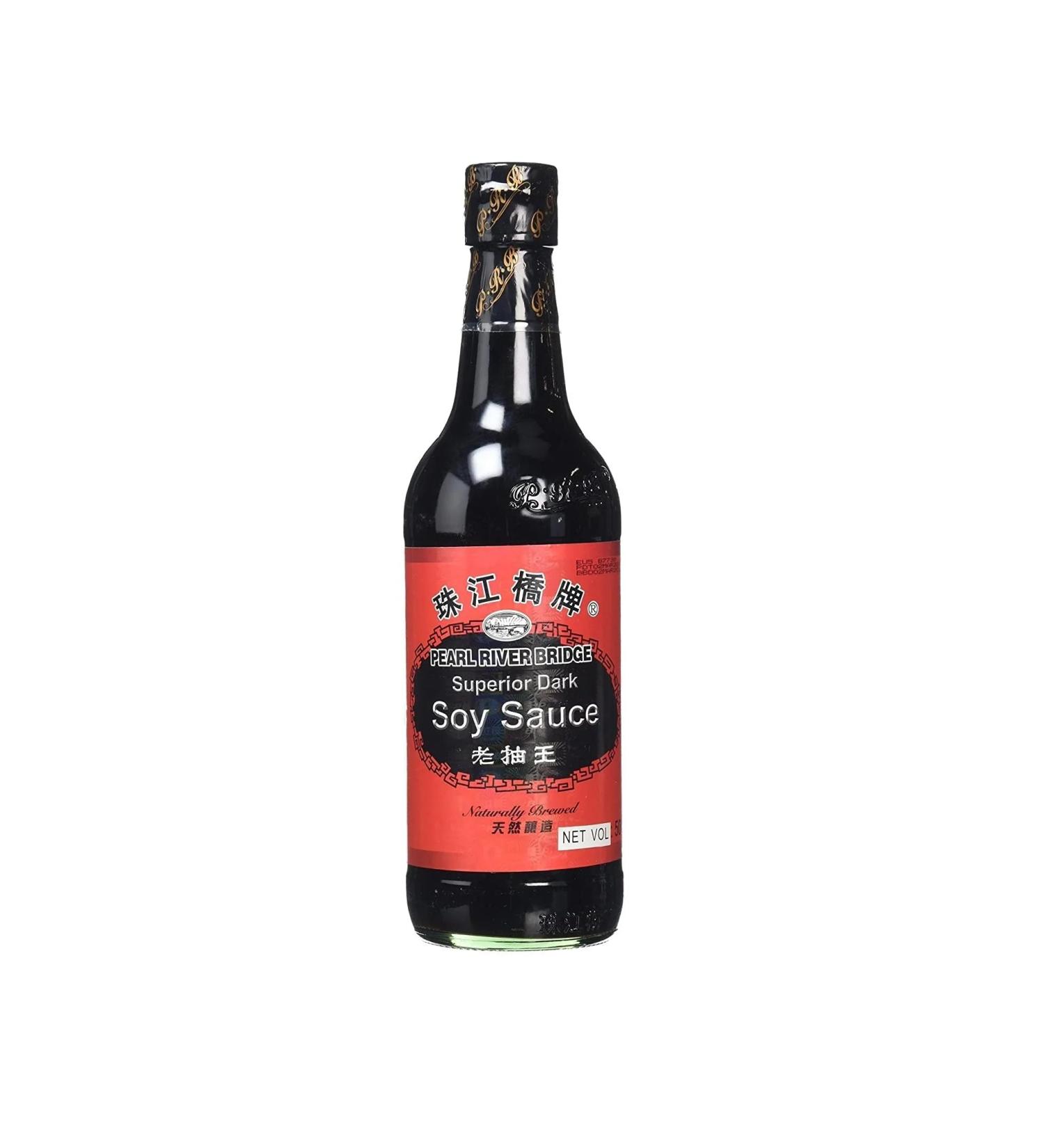 Pearl River Bridge Superior Dark Soy Sauce 500ml Box of 12-Fd