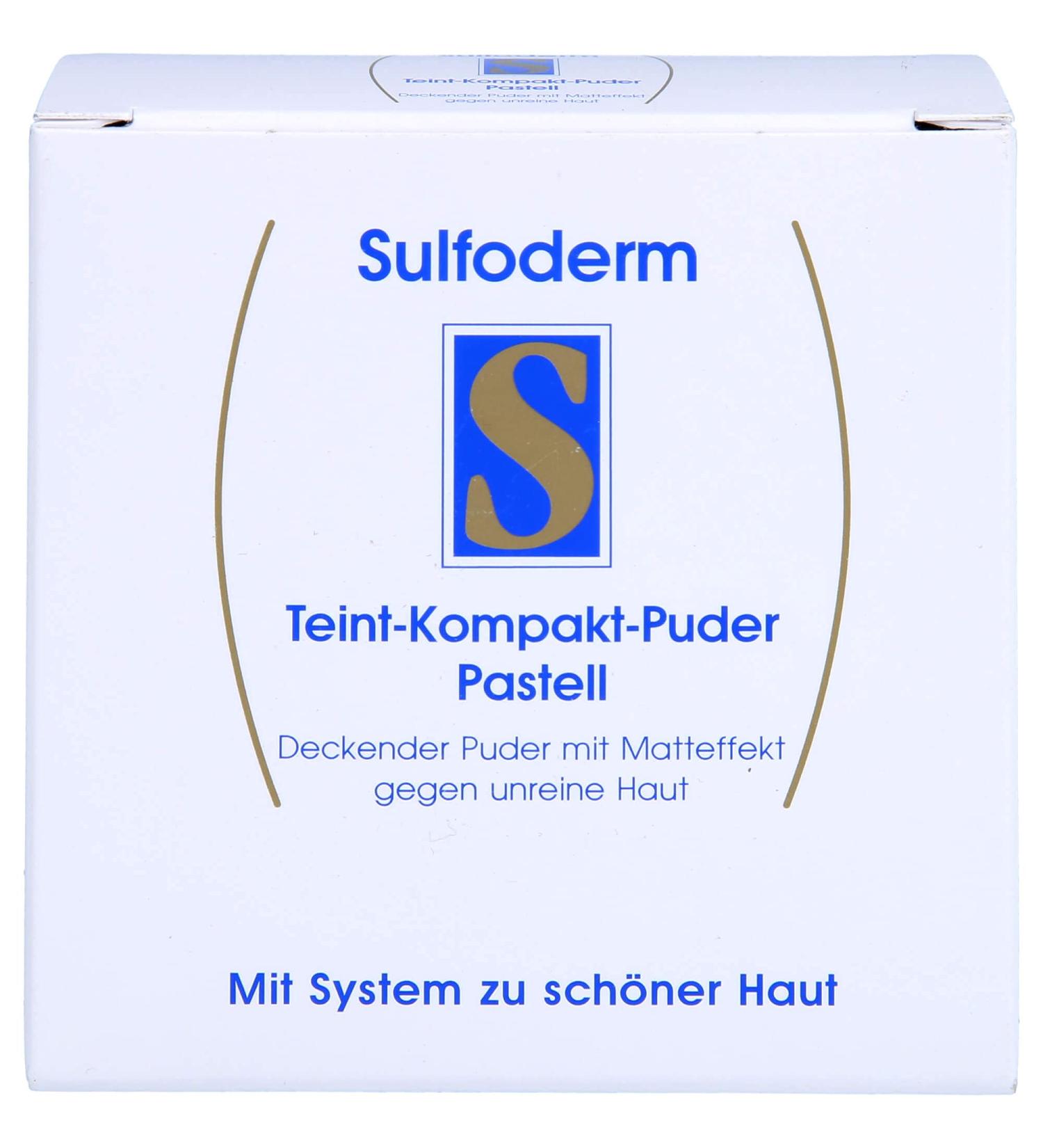 Sulfoderm S Teint Compact Powder Paste 10g - Buy Online | Best International Shipping - Buy Online on GoSupps.com