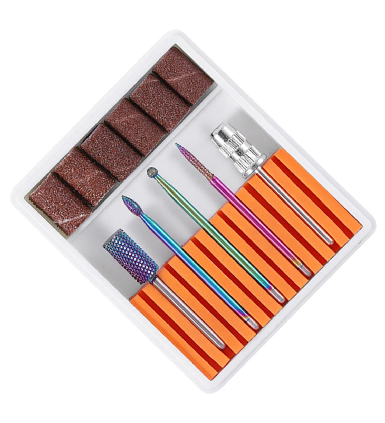 Ipetboom 1 Set Nail Drill Bits Tungsten Steel Equipment 6.5x5.5cm Orange - Buy Online on GoSupps.com