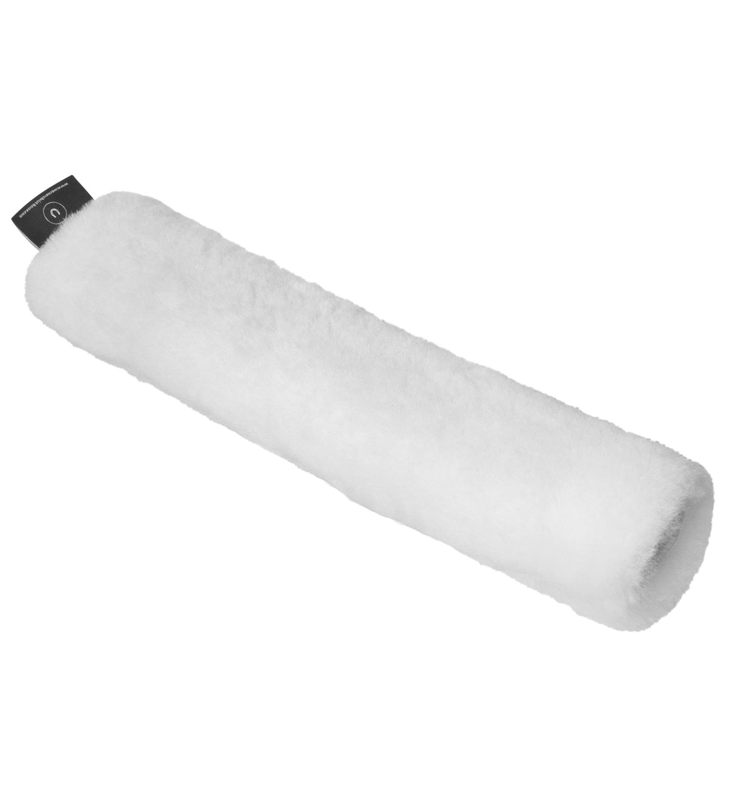 Werner Christ Horse Lambskin Schonerer - Genuine Fur Genetic Protection for Bridles & Halters - One Size (32 cm) - Available in White Nature Black & Brown - Buy Online on GoSupps.com