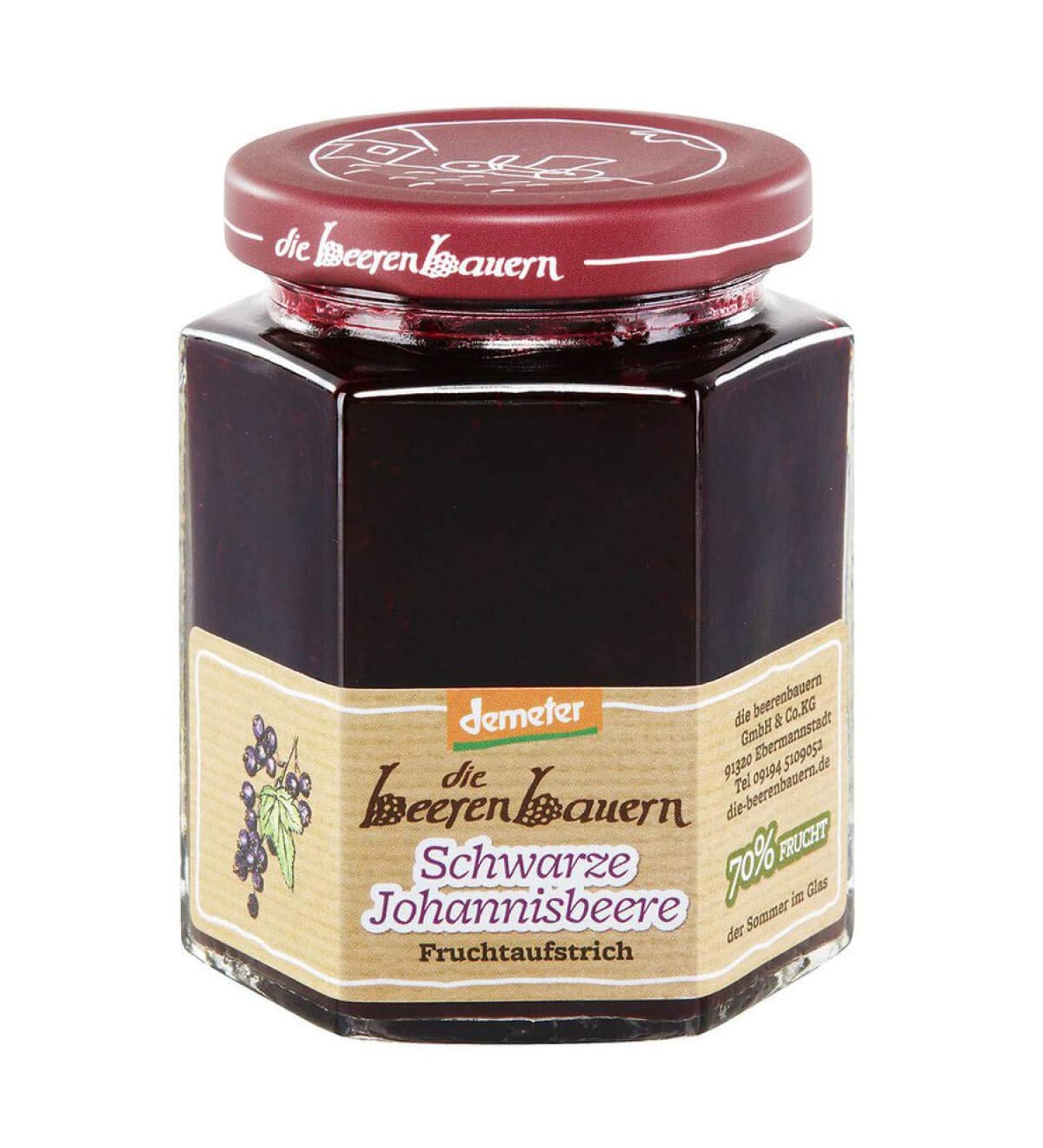 Die Beerenbauern The Berry Farmers - Black Spread - 200g - Pack of 6