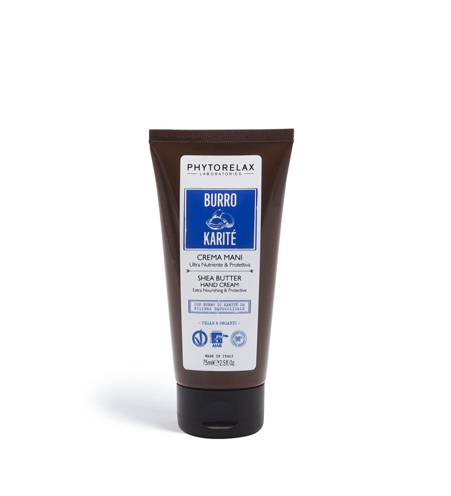 Phytorelax Hand Cream with Shea Butter | Moisturizing 75 ml for Soft Skin | International Shipping Available - Buy Online on GoSupps.com
