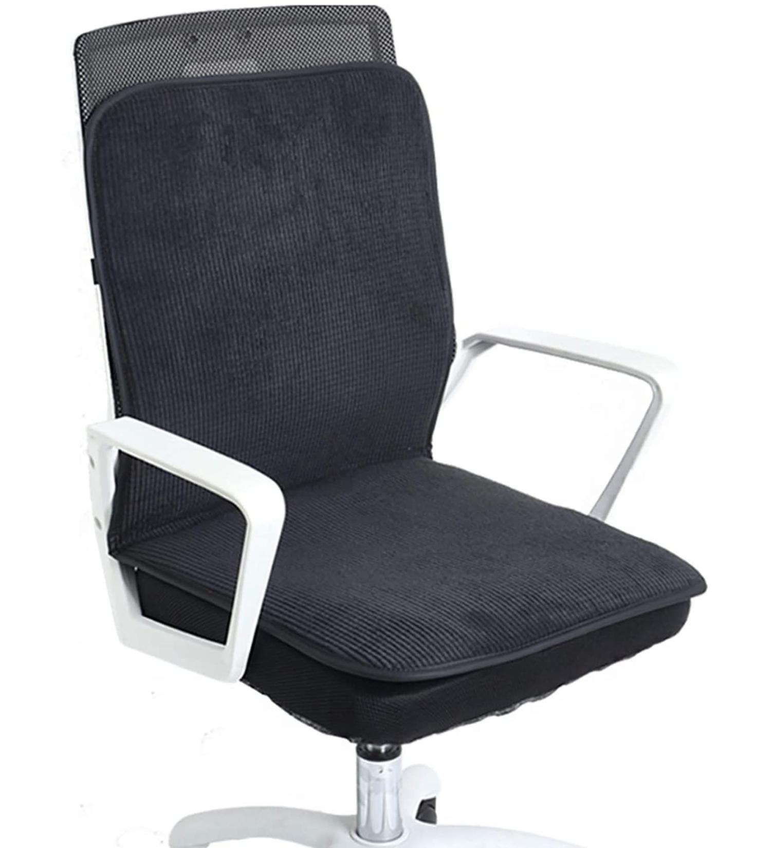 Buy Heated Seat Cushion for Office Chairs - Intelligent Temperature Control & 3 Settings for Hips & Back - International Shipping Available - Buy Online on GoSupps.com