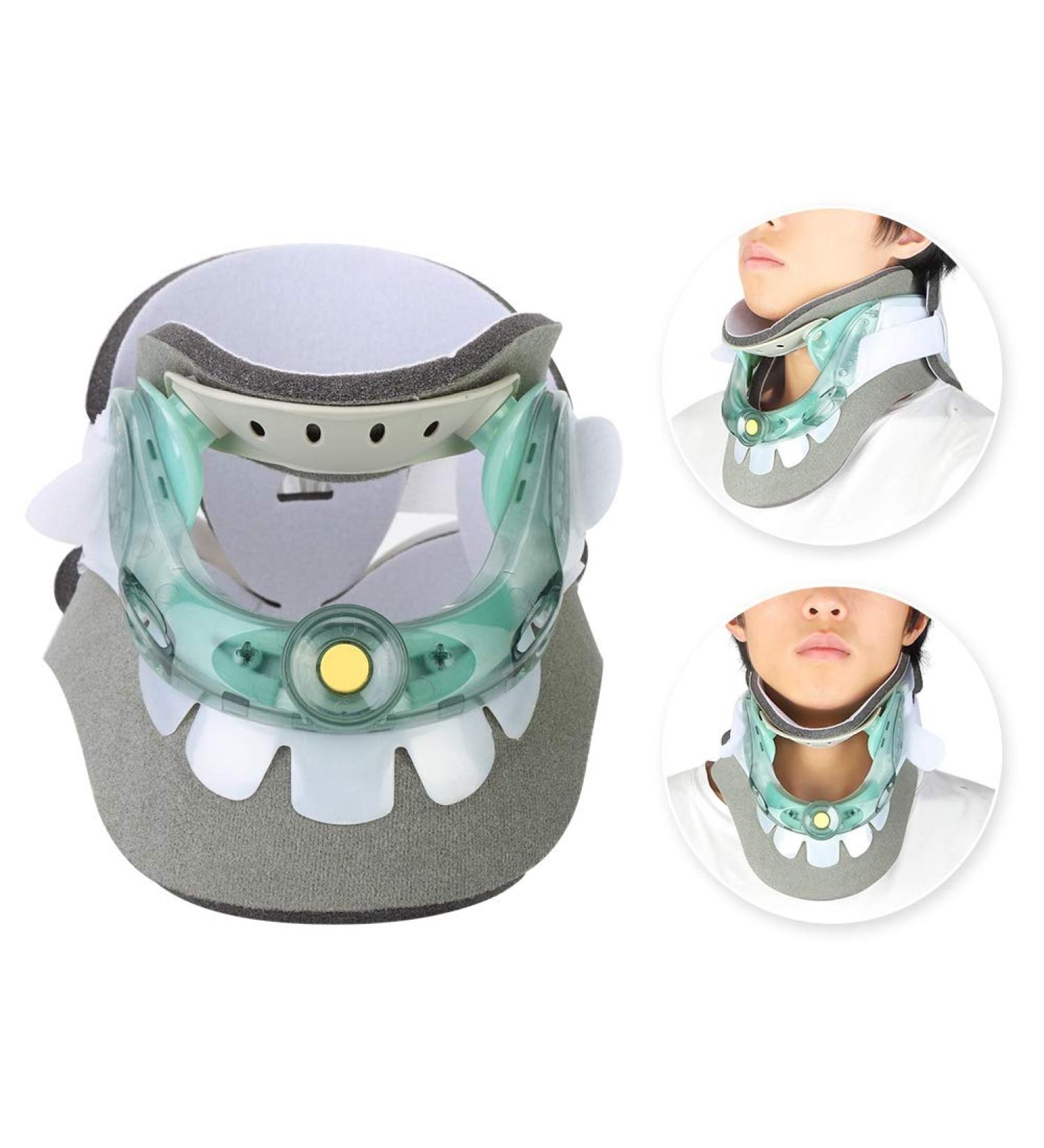 TMXKOOK Sore Throat Adjustable Neck Traction Device - Neck Cloud for Pain Relief & Recovery | International Shipping - Buy Online on GoSupps.com