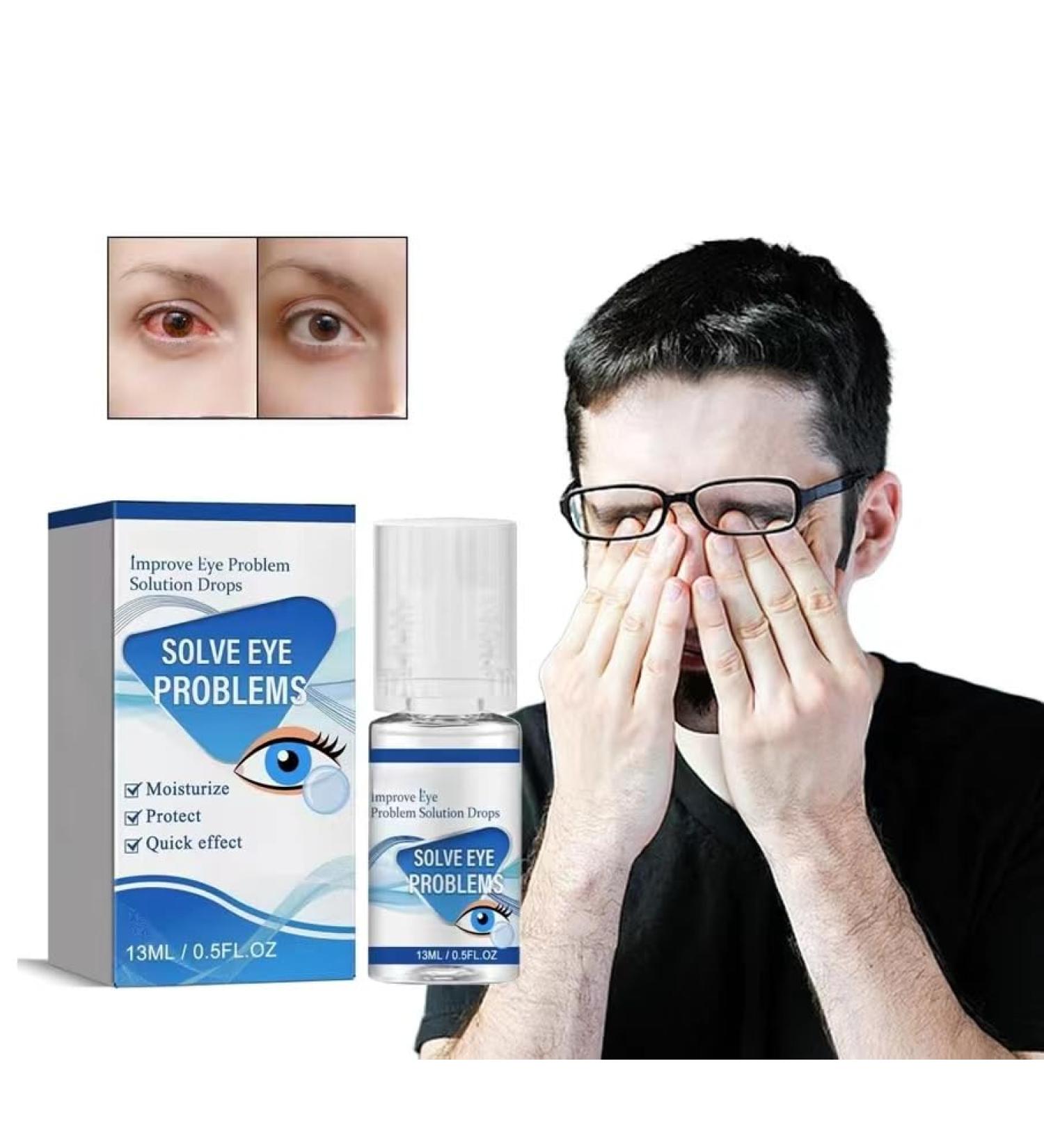Buy Myopia Reversal Eye Drops - Soothing Dry Eye Solution | Alleviate Eye Fatigue & Improve Vision - Buy Online on GoSupps.com