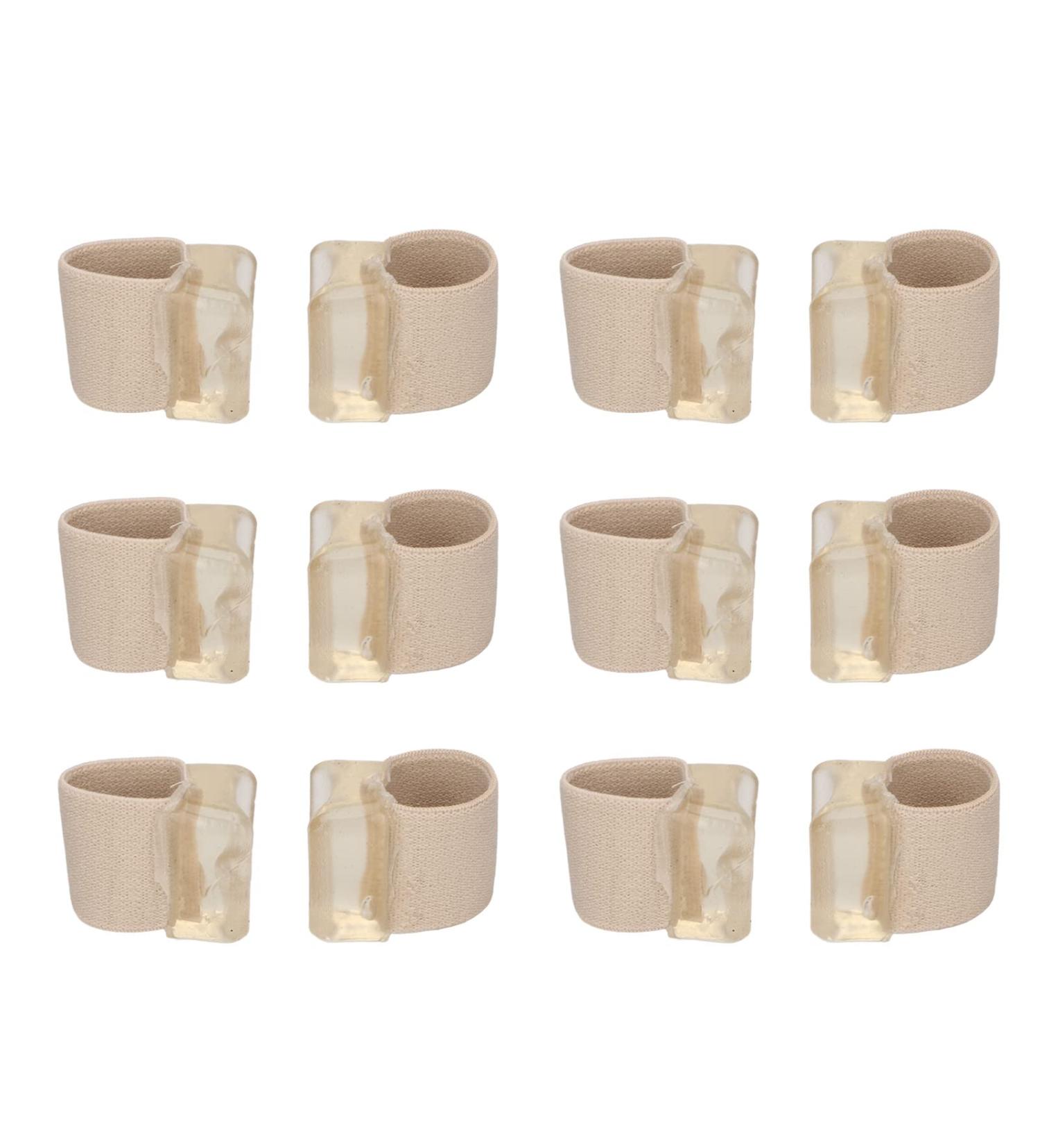 Elastic SEBS Soft Toe Corrector 6-Pair Set - Reduce Pressure, Prevent Friction, Toe Separator for Hammertoes, Bunions, Sports - Buy Online on GoSupps.com