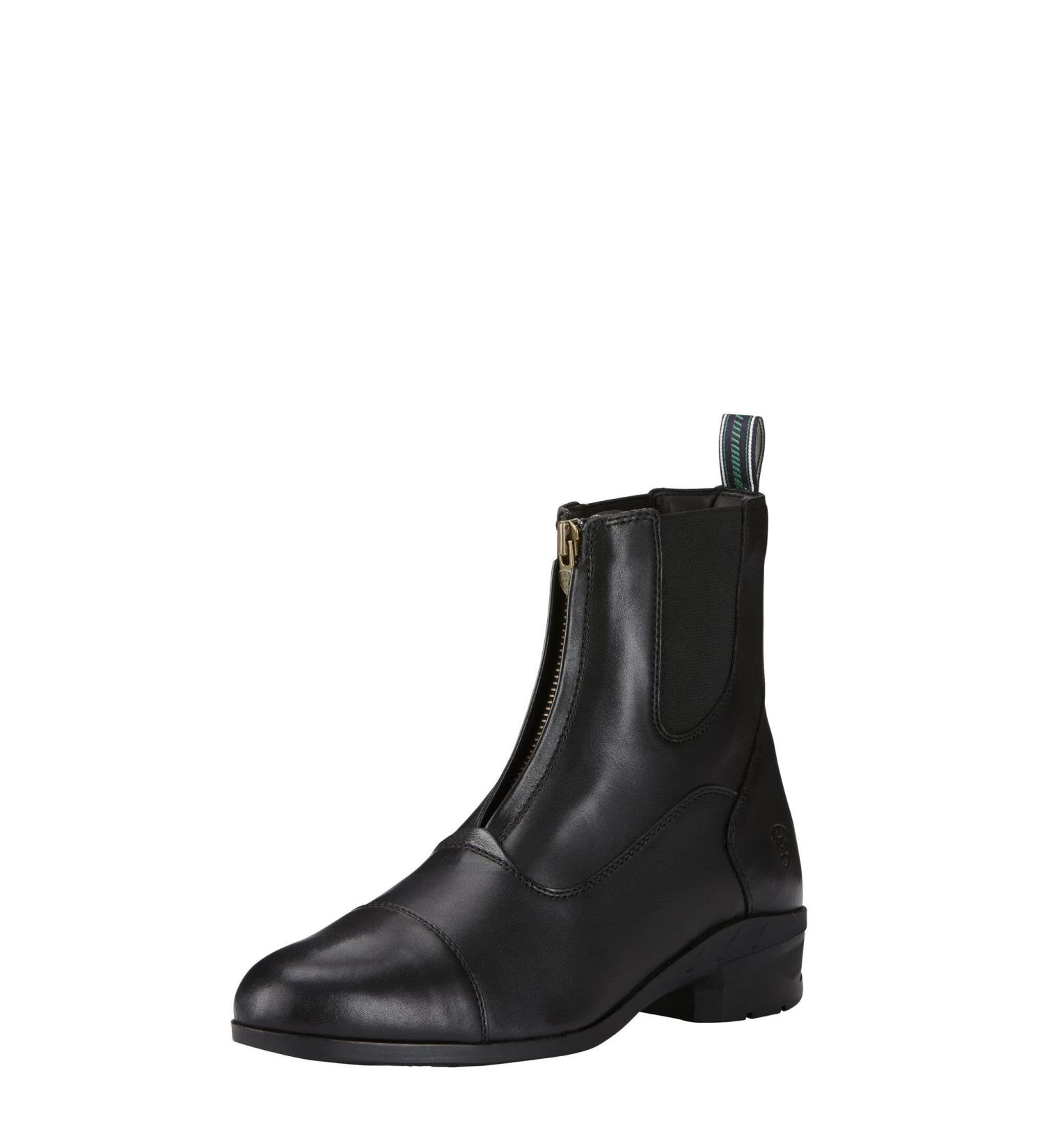 ARIAT Men's Heritage IV Zip Up Paddock Boot - 42.5 EU Black | Premium Equestrian Footwear - Shop Internationally - Buy Online on GoSupps.com