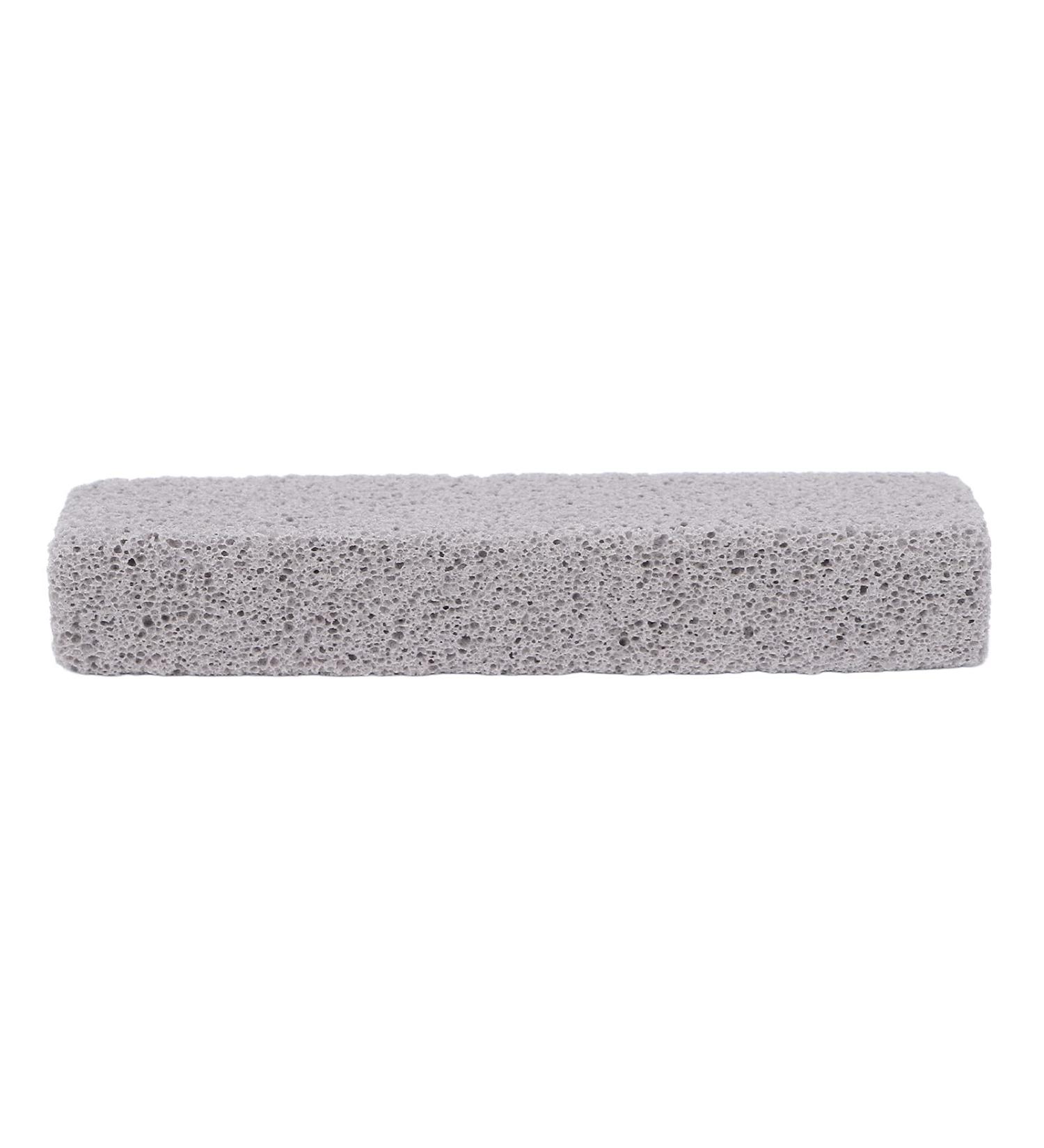 Natural Pedicure Stone & Bimsstone Scrubber - Dead Skin Remover for a Spa-Like Home Foot Care Experience - Buy Online on GoSupps.com