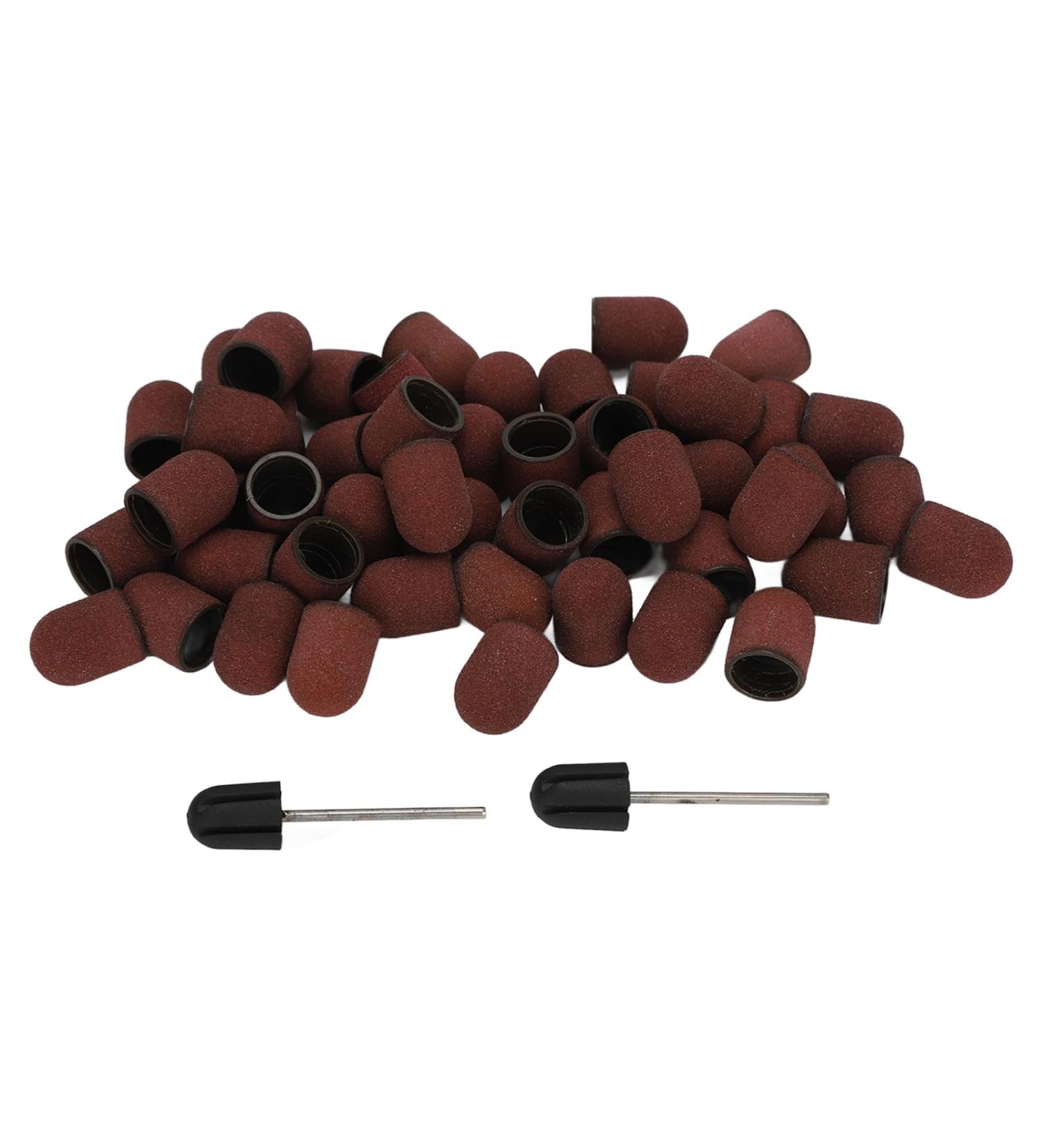 Nail Art Sanding Cap Nail Drill Polishing Sanding Sanding Bands Set Easy to Install Durable for Polishing and Trimming Nails - Buy Online on GoSupps.com