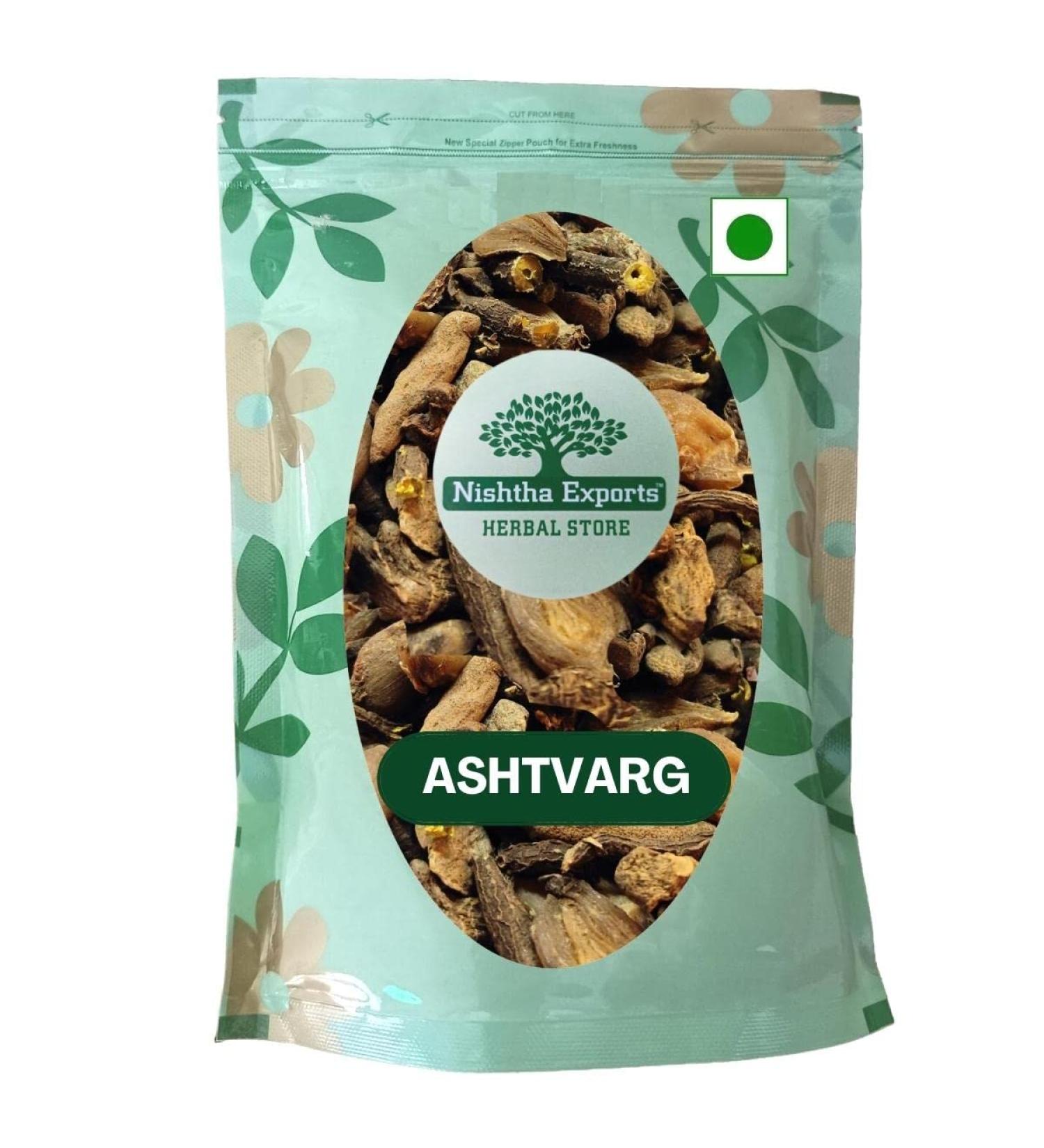 Ashtvarg-Ashta Verg-Raw Herbs-Ashtaverg-Asht Varg-Ashtavarg-Jadi Booti-Single Herbs (100 Gram) - Buy Online on GoSupps.com