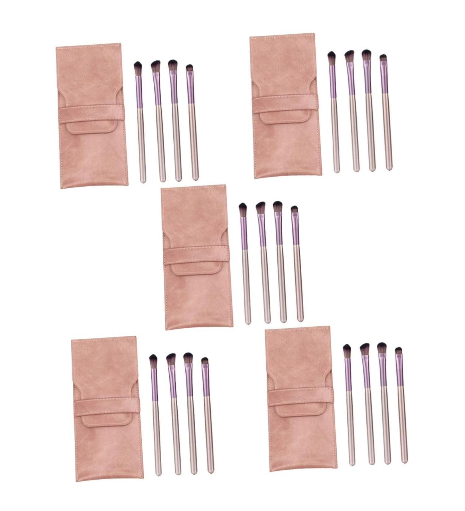 POPETPOP 5 Sets Eye Shadow Brush Set Professional Makeup Brushes Makeup Brushes Professional Different Brush Shapes Portable Makeup Brushes Eyeshadow Girls Suit - Buy Online on GoSupps.com