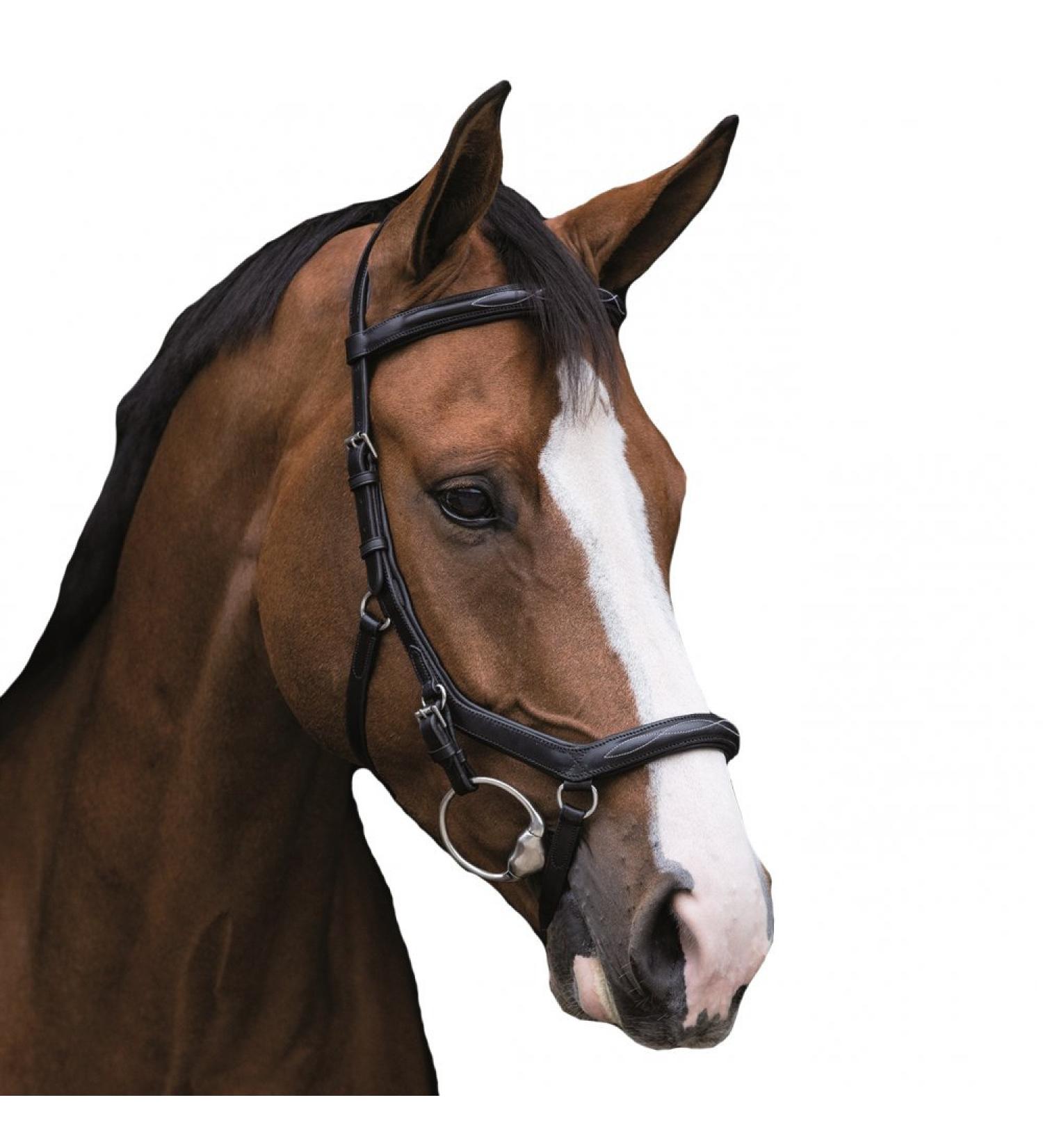 Horseware Rambo Micklem Deluxe Competition Bridle Colour and size selectable Black Pony