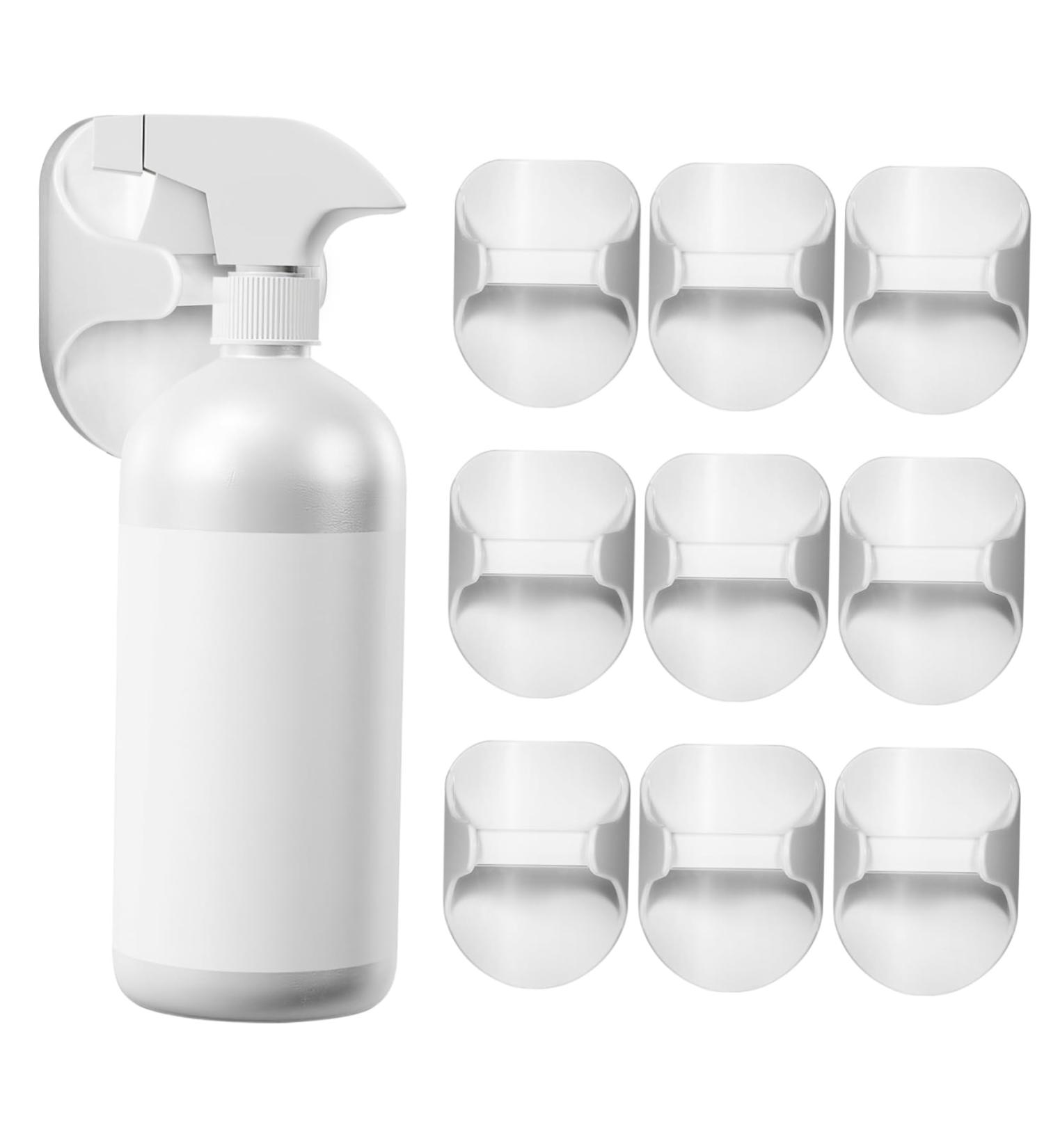 Magiclulu 10 StK Self-Adhesive Spray Bottle Holder Hooks | Wall-Mounted Kitchen Organization for Spray Bottles - Buy Online on GoSupps.com