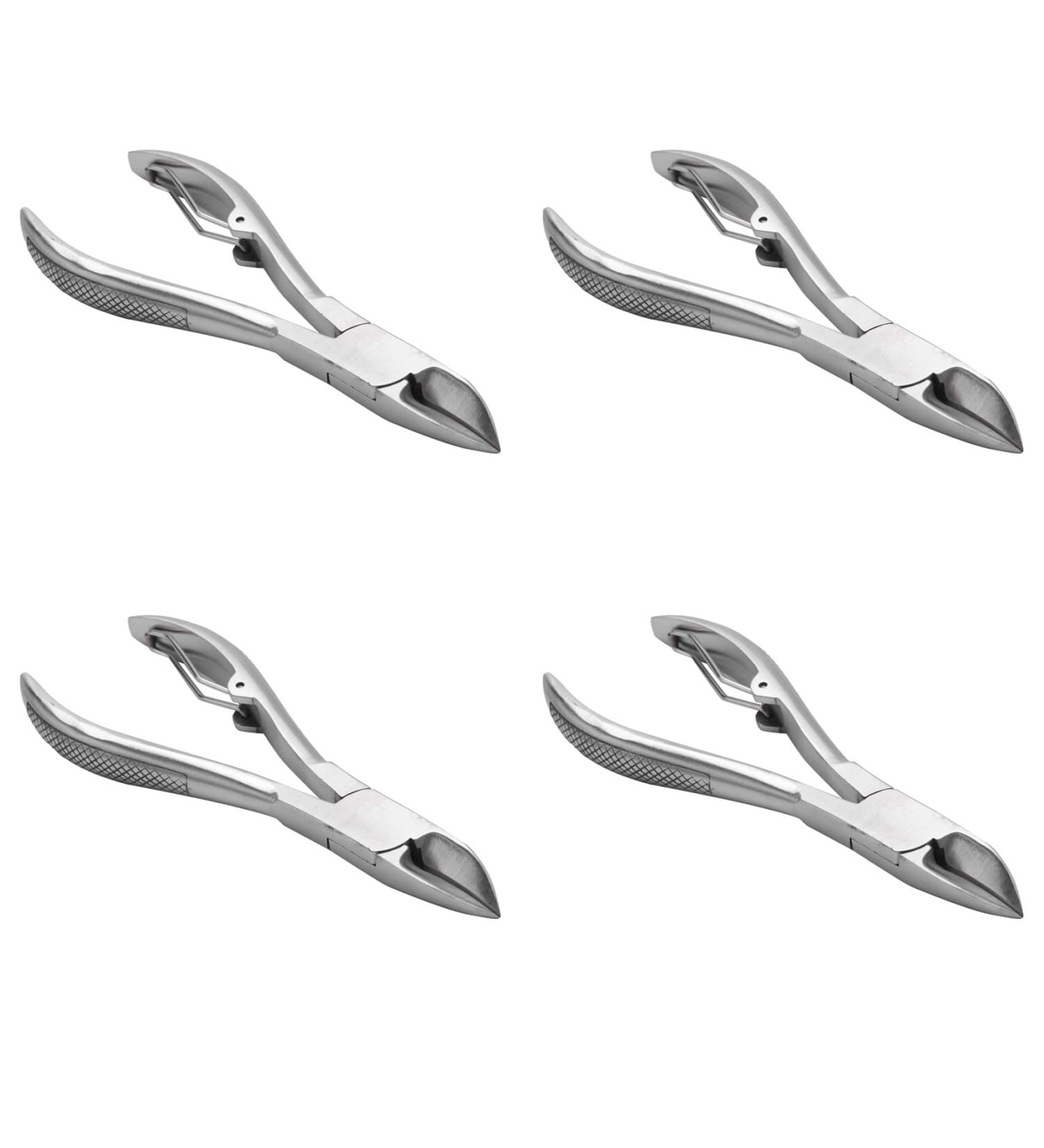 Viodmss 4X Professional Feet Toe Nail Clippers Trimmer Cutters Paronychia Nippers Podiatry Stainless Foot Care Tools - Buy Online on GoSupps.com