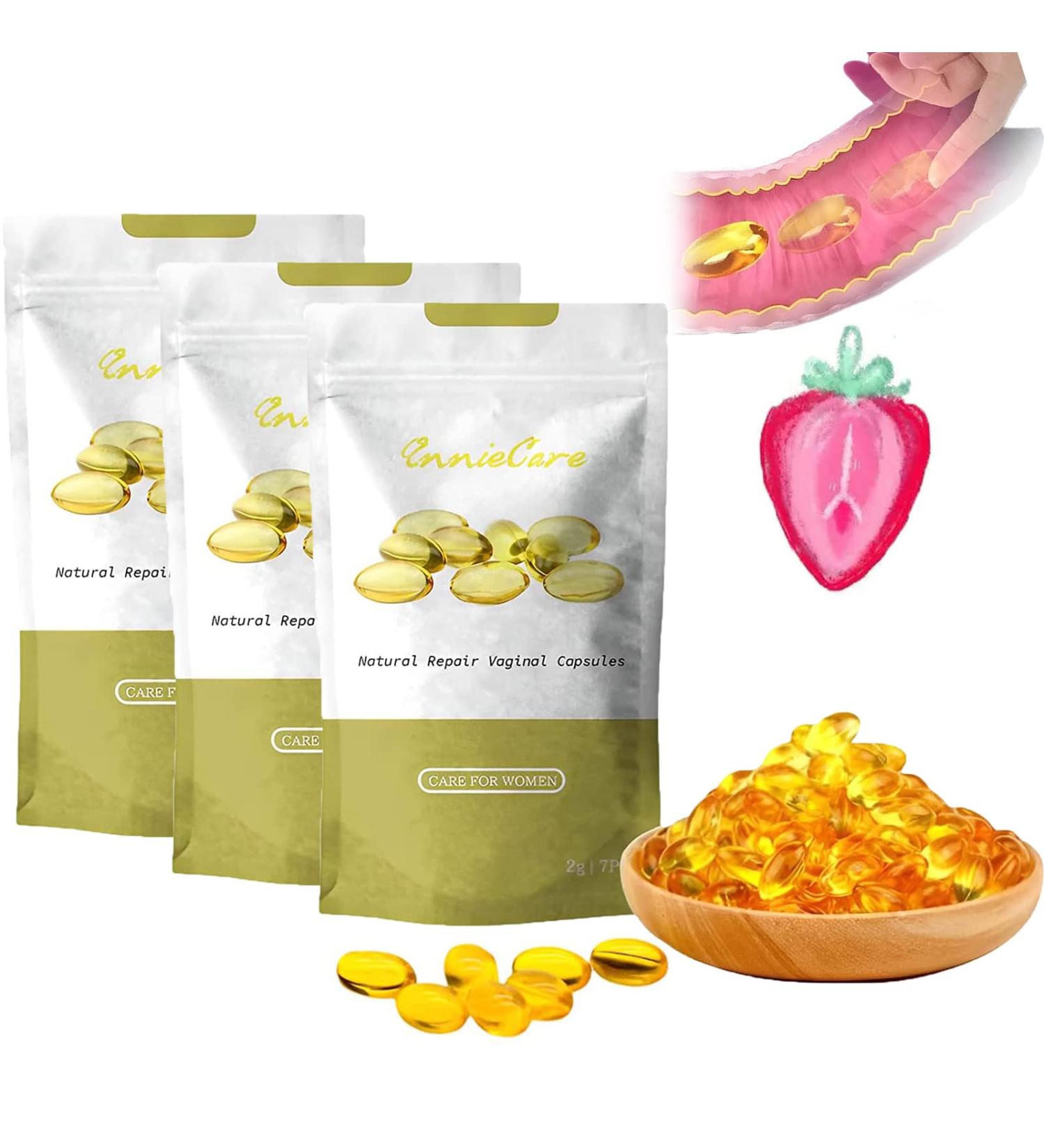 LJXWRF Annie Care Natural Detox Viginal Capsules & Gel - 3 Boxes (21 Pcs) - Annie Care - Buy Online on GoSupps.com