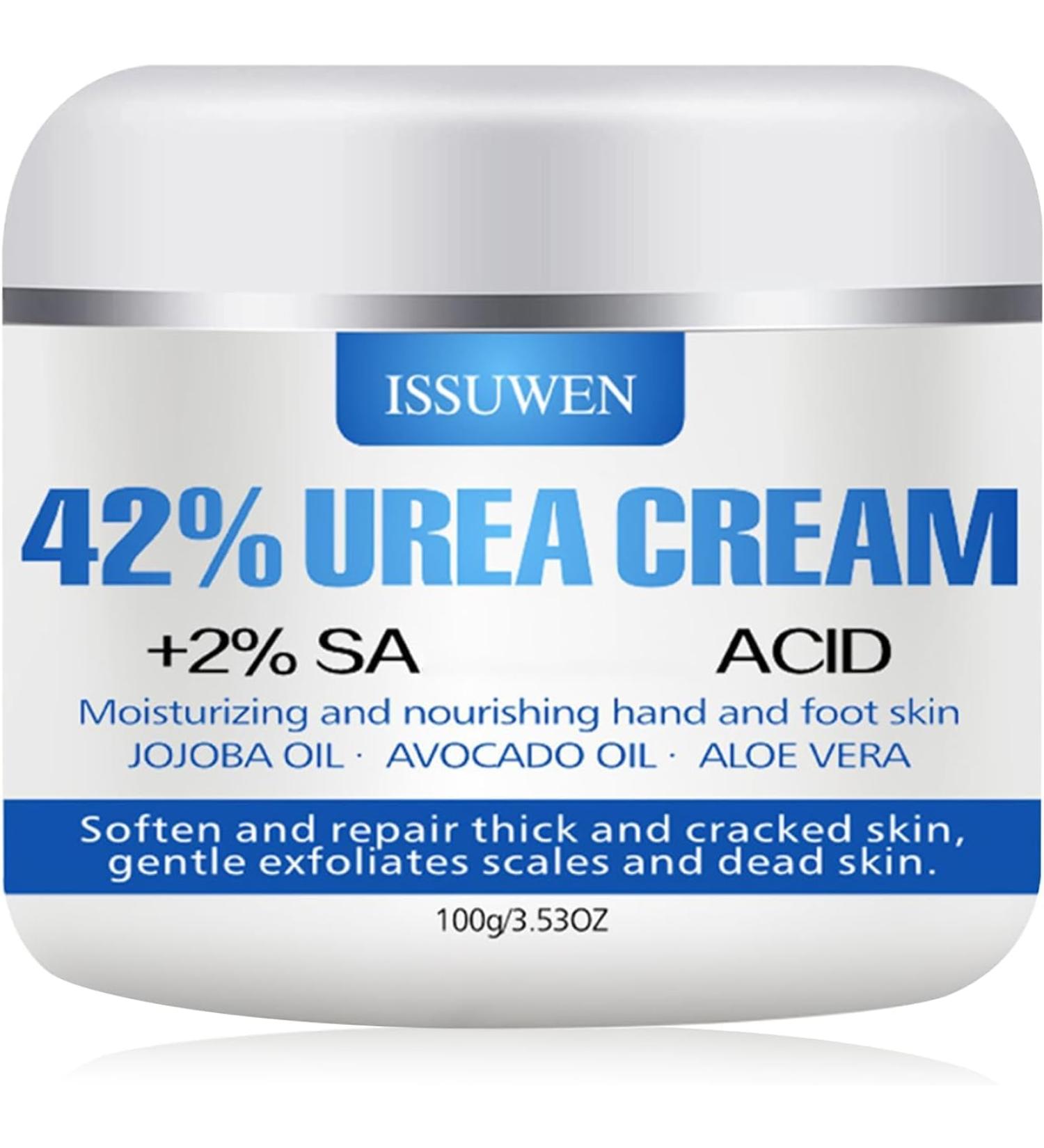 Urea Foot Cream 42% Urea Cream Cracked Heel Repair Cream Foot Cream for Cracked Heels and Dry Skin Callus Remover for Dry and Hard Skin Heel Balm for Hand Foot And Body Care 100g - Buy Online on GoSupps.com