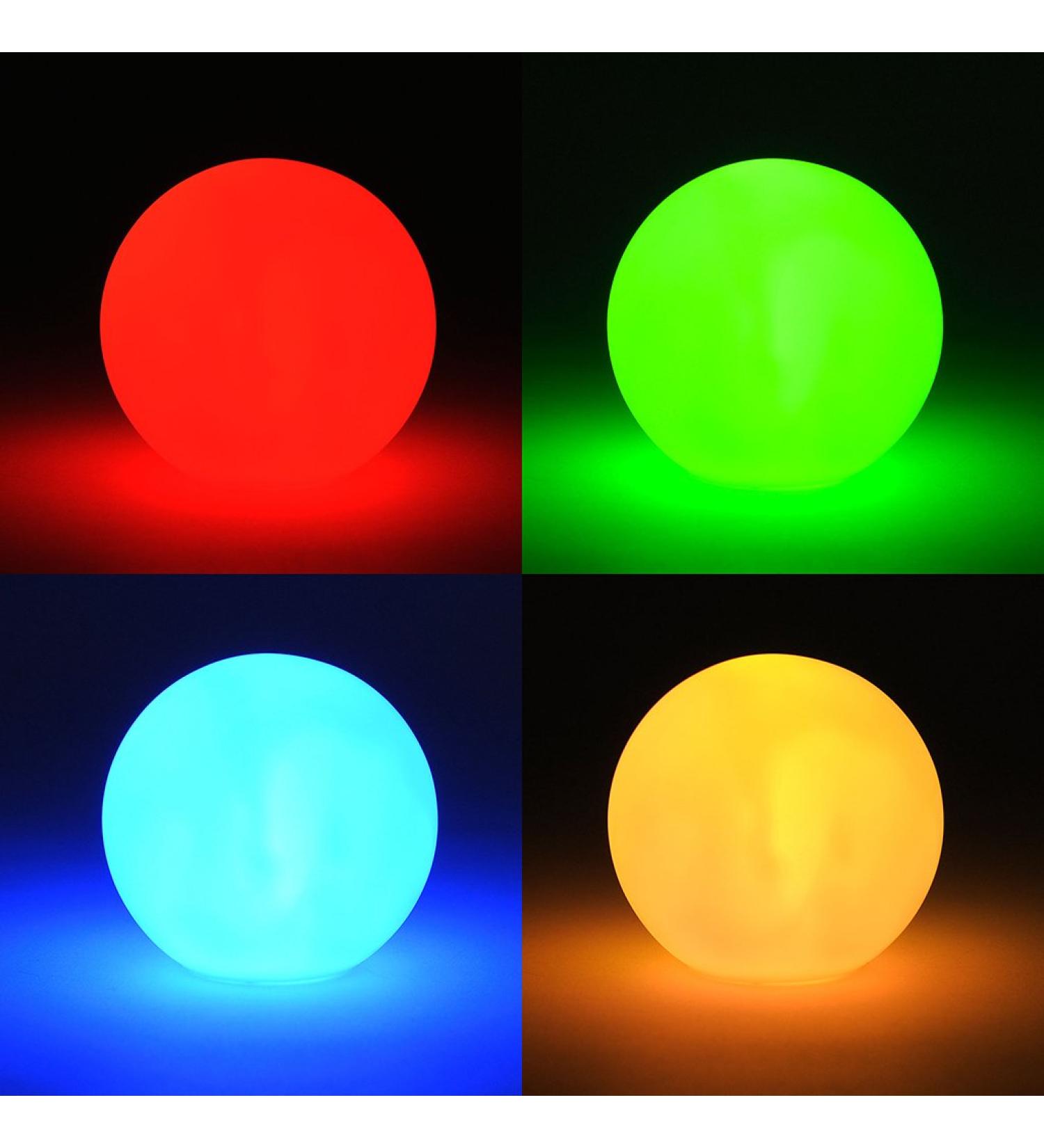 Levandeo LED Color Change Ball - Small Decorative Lamp with Batteries | Luminous Mood Ball 1 Piece - Buy Online on GoSupps.com
