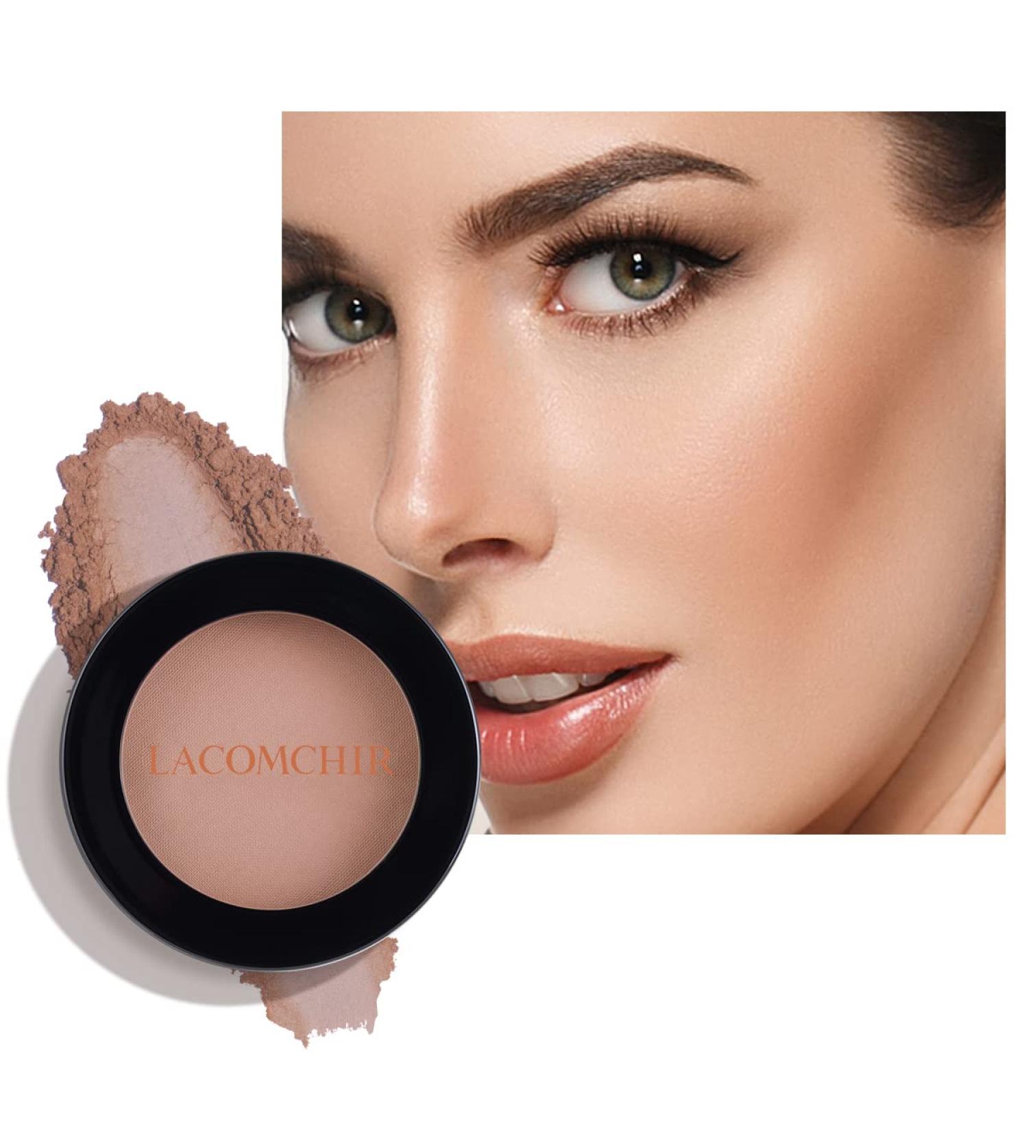 LACOMCHIR Vegan Matte Powder Blush -03, 0.16oz | High Impact & Lightweight Cheek Contour Makeup - Buy Online on GoSupps.com