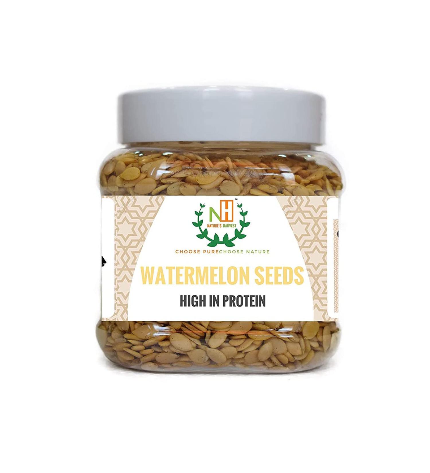 Nature's Harvest Premium Sorted Watermelon Seeds | Tarbuj BeeJ - (400G)_Packing May Vary