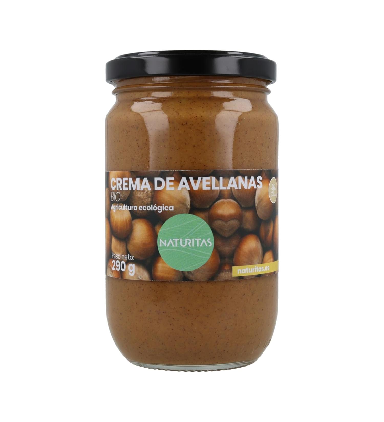 Naturitas Essentials Organic Hazelnut Cream 290g | 100% Hazelnut | Ideal for Spreading | Natural Hazelnut Cream - Buy Online on GoSupps.com