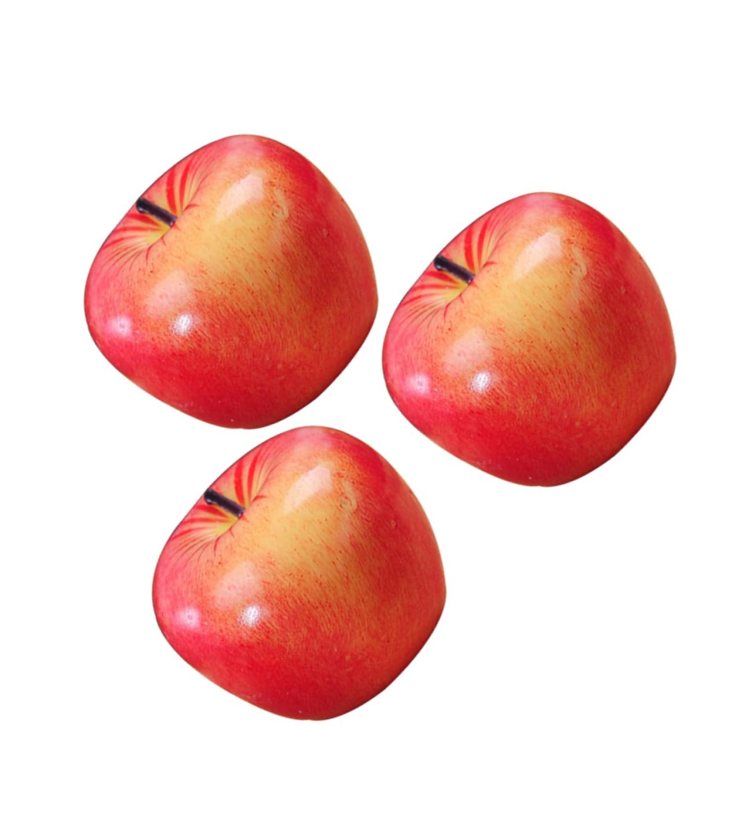 Zerodeko 3pcs Artificial Fruit Candles - Holiday Tealight Decorations for Christmas Eve & Aromatherapy | 6.3x6.3cm - Buy Online on GoSupps.com