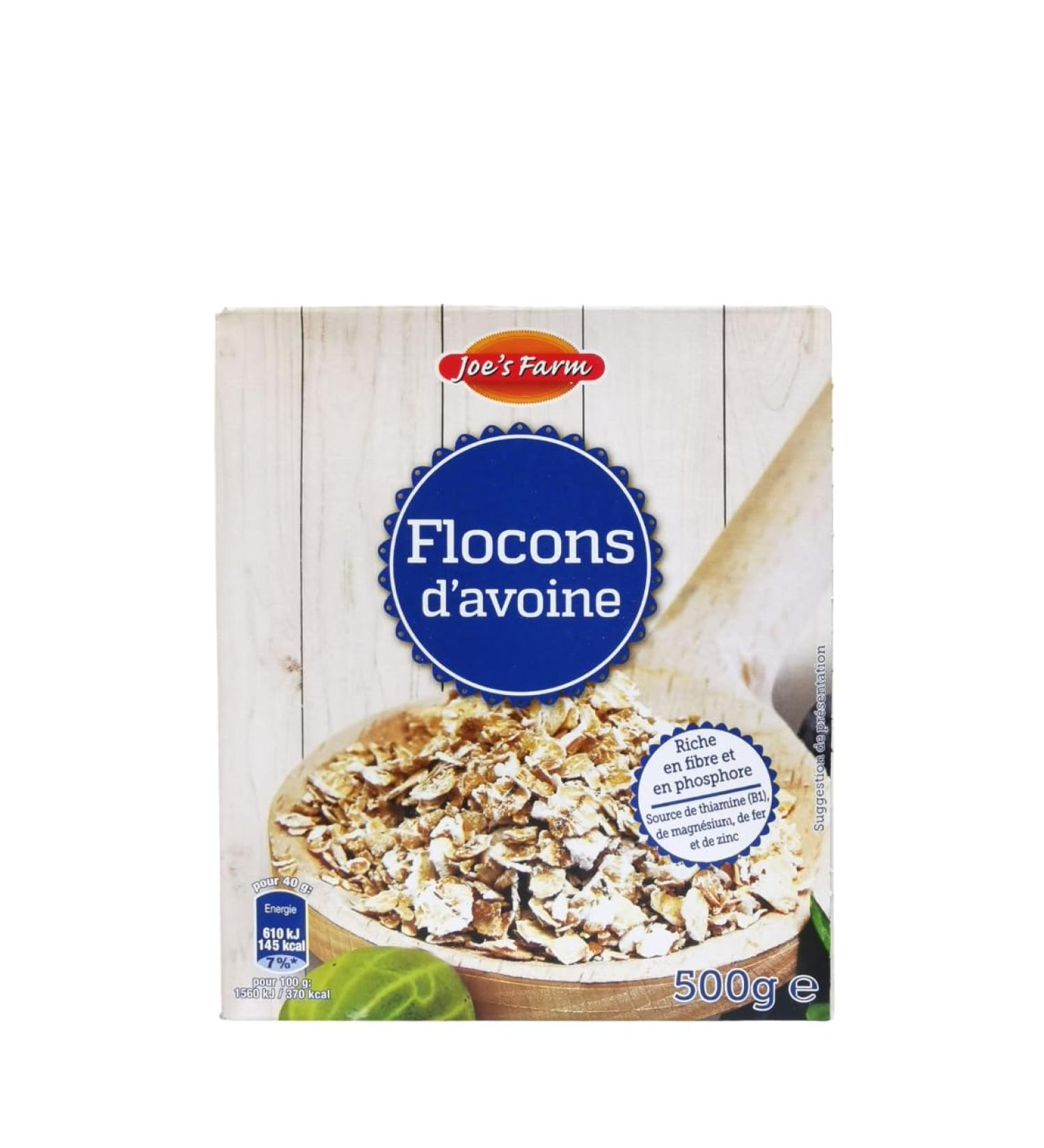 Joe's Farm Joes Farm Oat flakes pack of 6 6 x 500 g - Buy Online on GoSupps.com