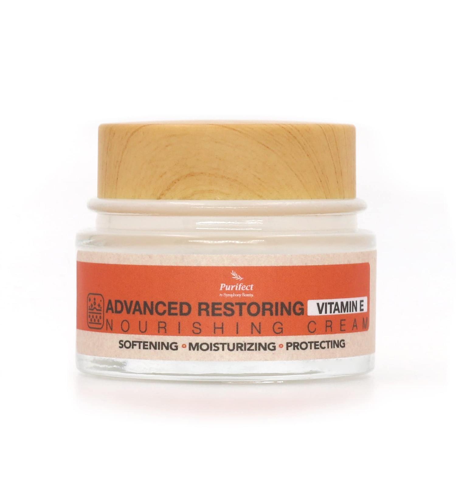 Advanced Anti-Aging Facial Moisturizer with Vitamin E A C Retinol & Hyaluronic Acid - Hydrating Tightening & Brightening (50ml - Buy Online on GoSupps.com