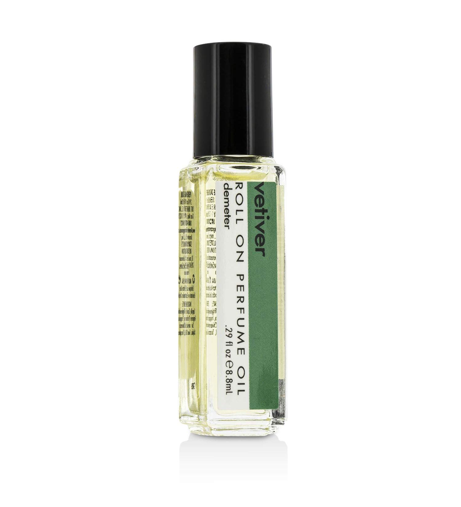 DEMETER Vetiver Roll On Perfume Oil 0.33 Oz Long-Lasting