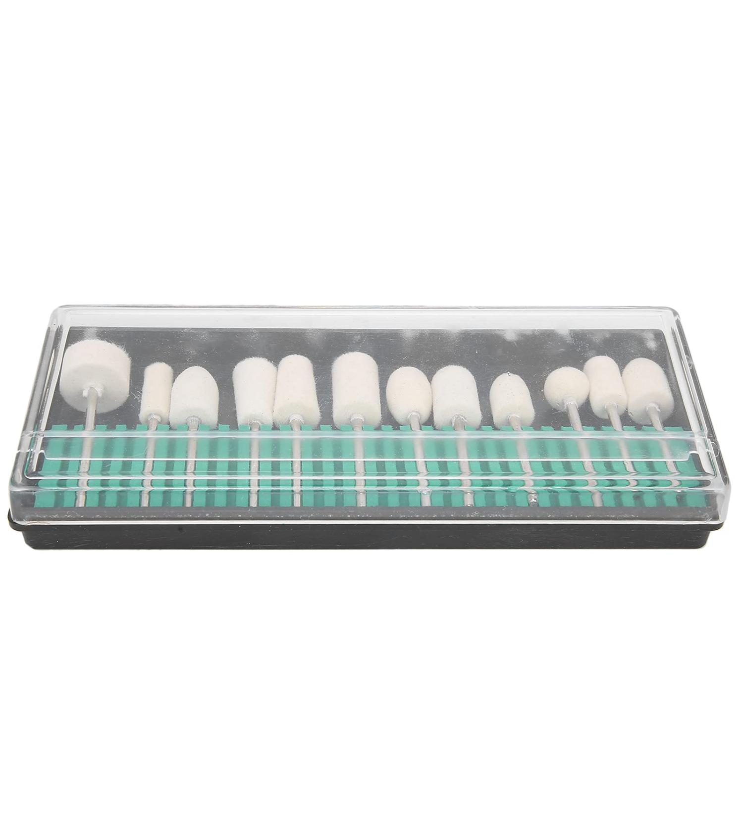 Nail Drill Bit Wool Nail Polishing Head Convenient and Practical Light Weight and in Small Size Easy To Store and Carry for Home for Salon - Buy Online on GoSupps.com