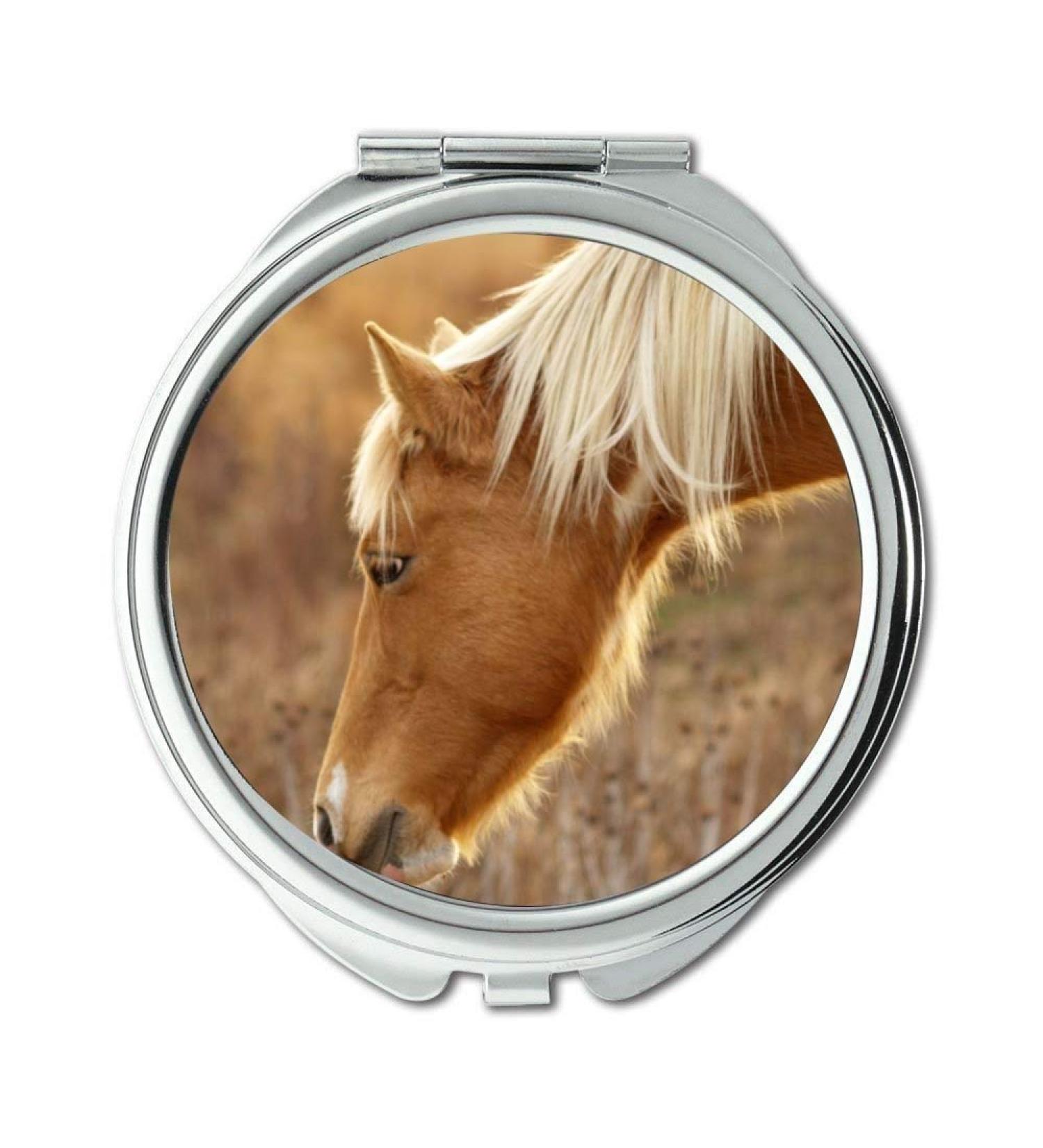 Mirror Travel Mirror animal photography animals grazing pocket mirror portable mirror - Buy Online on GoSupps.com