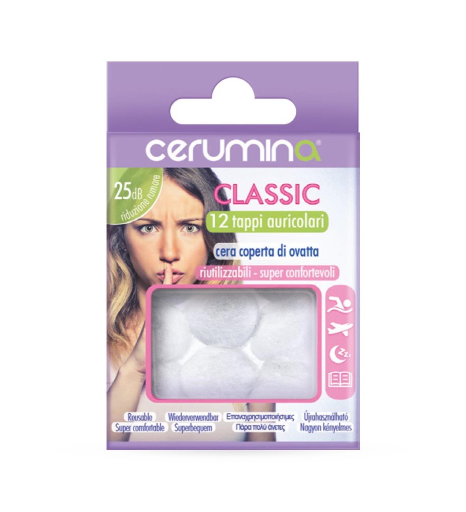 Cerumina earplugs classic 12 pieces