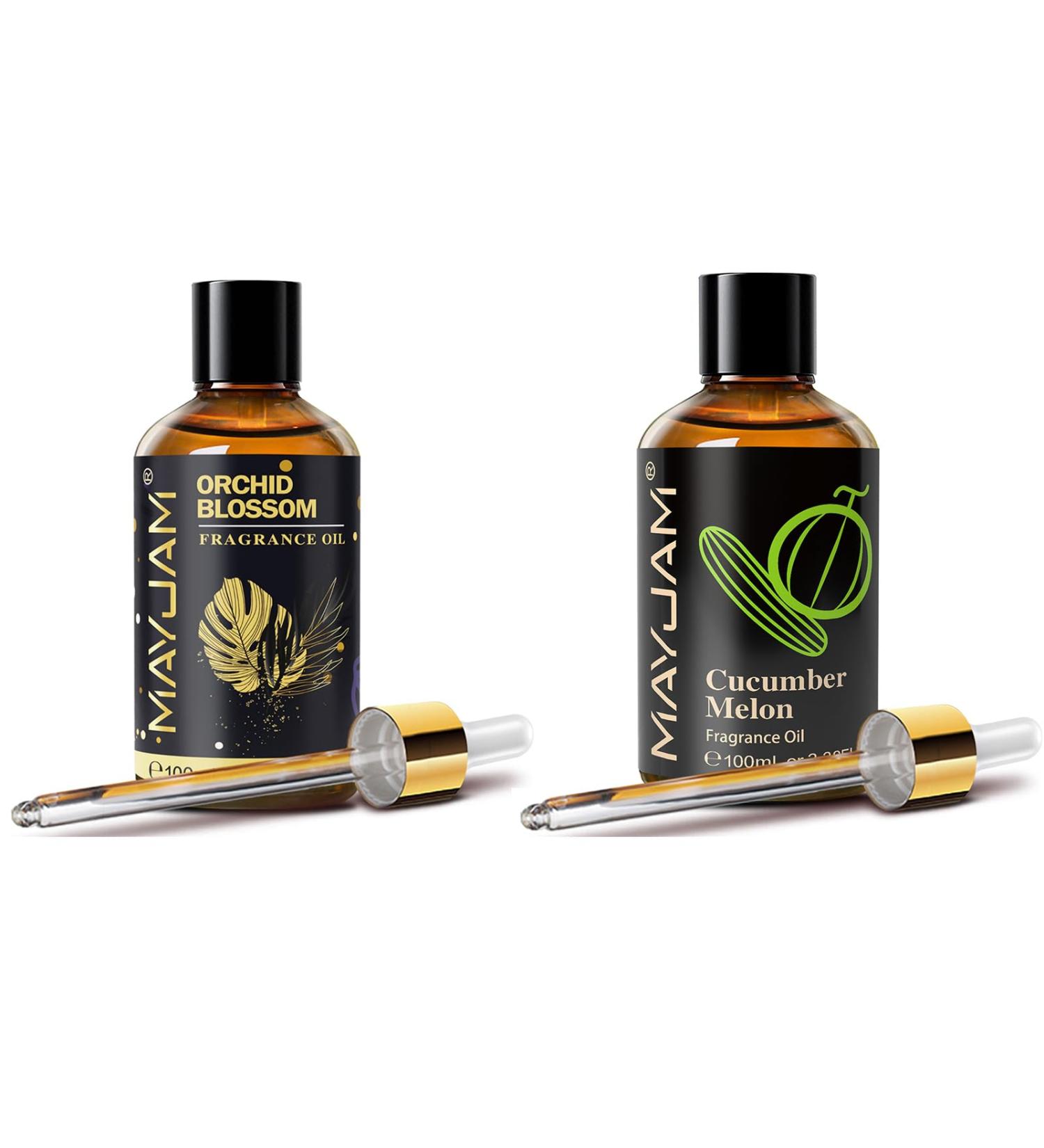 MAYJAM 100ML Orchid Blossom and Cucumber Melon Fragrance Oils Essential Oils - Buy Online on GoSupps.com