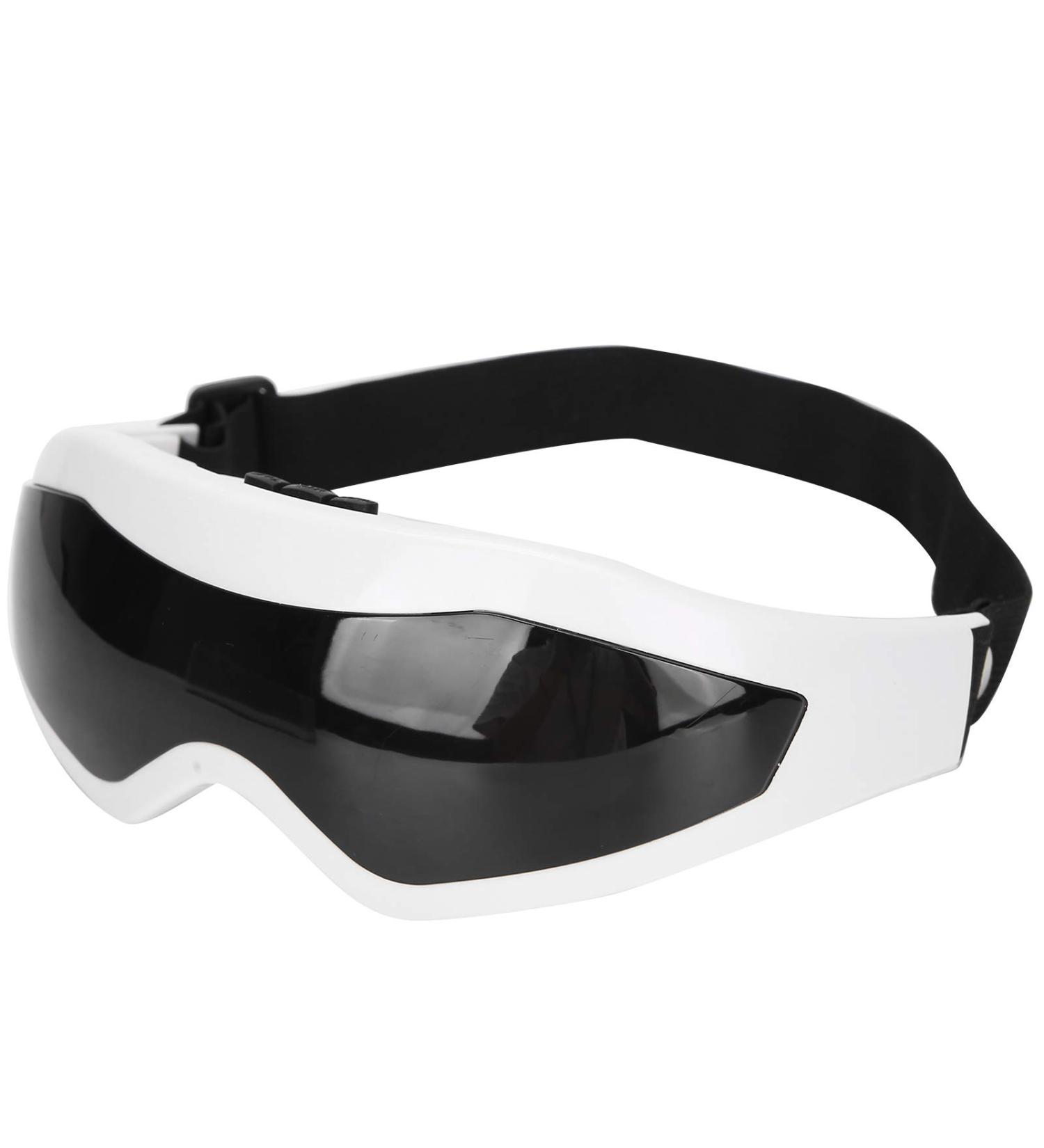 Eye Massage Device - Electric Stress Relief Massager for Dark Circles & Fatigue | Magnetic Vibration Glasses - Buy Online on GoSupps.com