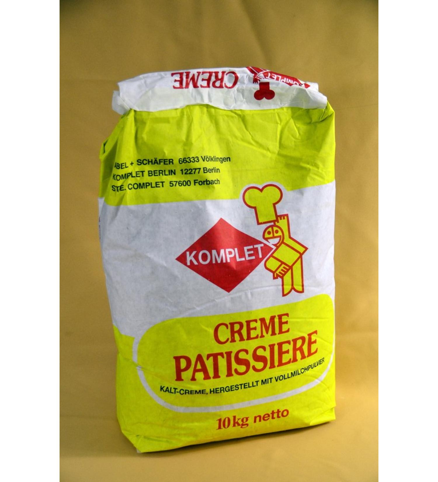 Cold cream cream patissed 10 kg