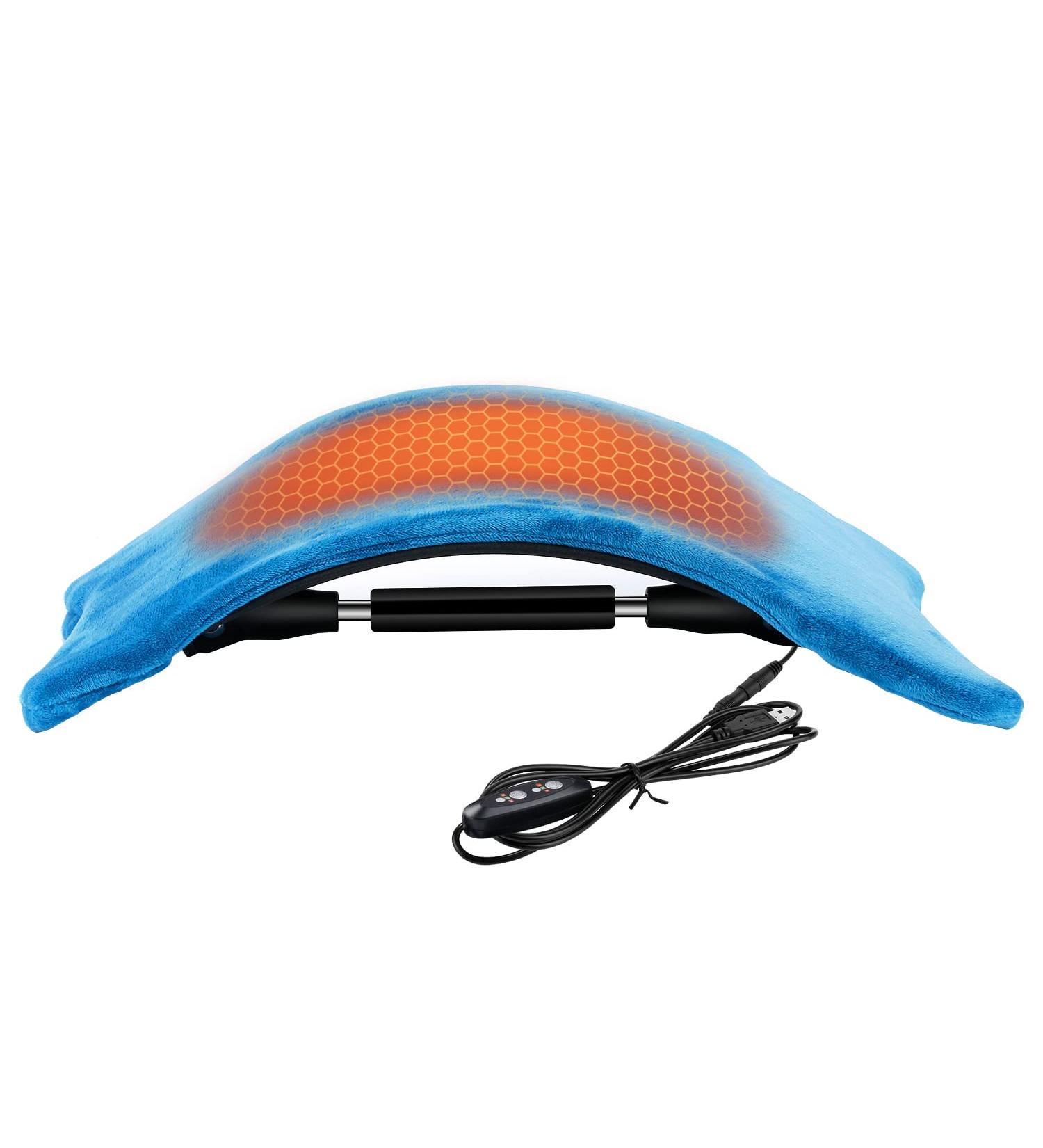 Detachable Heating Pad Back Stretcher: Multi-Level Heat Therapy for Pain Relief - Medium - Buy Online on GoSupps.com
