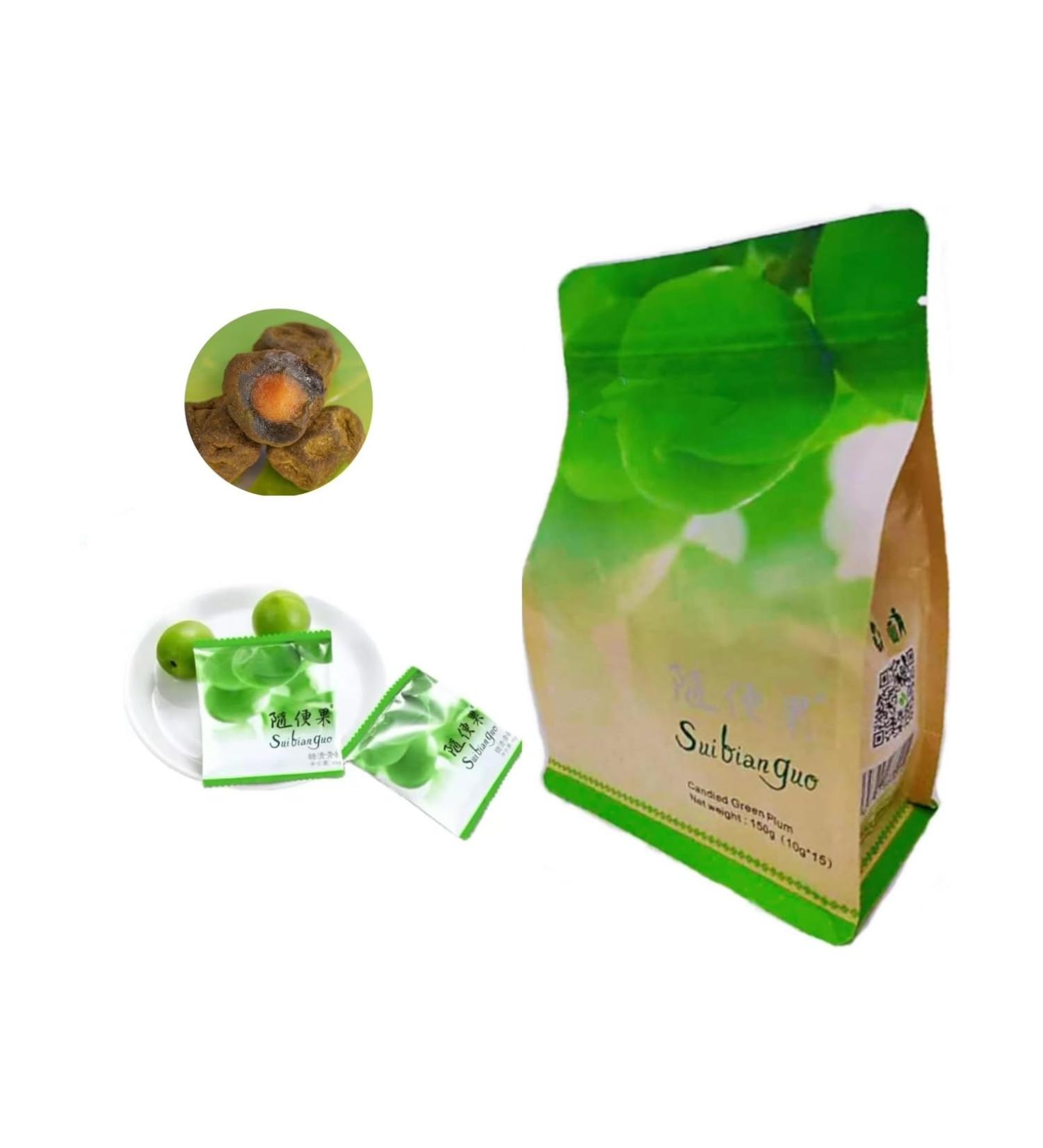 Fermented Green Plum(90 Packs) Japanese Apricot** 100% Natural, Antioxidants, Digestive Support, Vegan, Gluten-Free, No Preservatives, 6 Bags - Buy Online on GoSupps.com