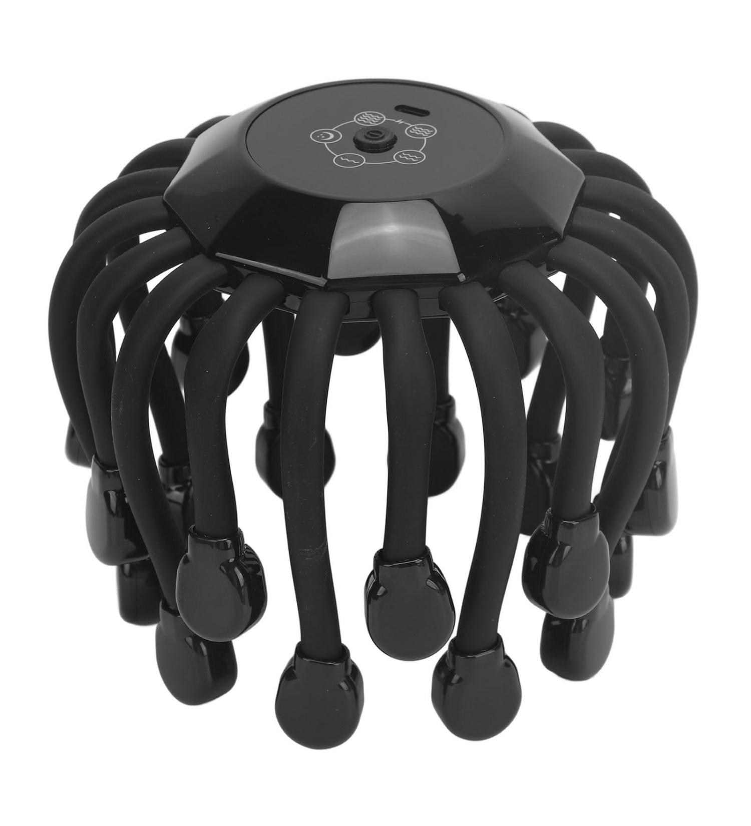 Sonew Electric Scalp Massager - 3 Strengths 5 Modes Music & 20 Vibration Points - Portable Stress Relief for Home & Travel - Buy Online on GoSupps.com