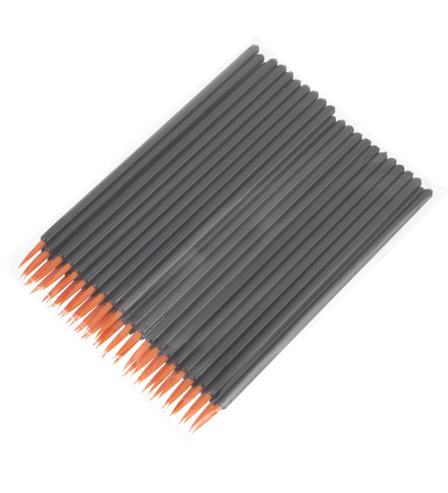Shop Minkissy 100pcs Disposable Eyeliner Brush Set | Makeup Tools for Eyeliner Foundation & Lipstick | Bulk Fiber Brushes - Perfect for Women - Buy Online on GoSupps.com